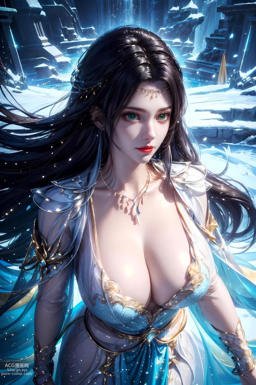 Kuzan AI动漫女角：斗破苍穹云韵冬日之华 37P