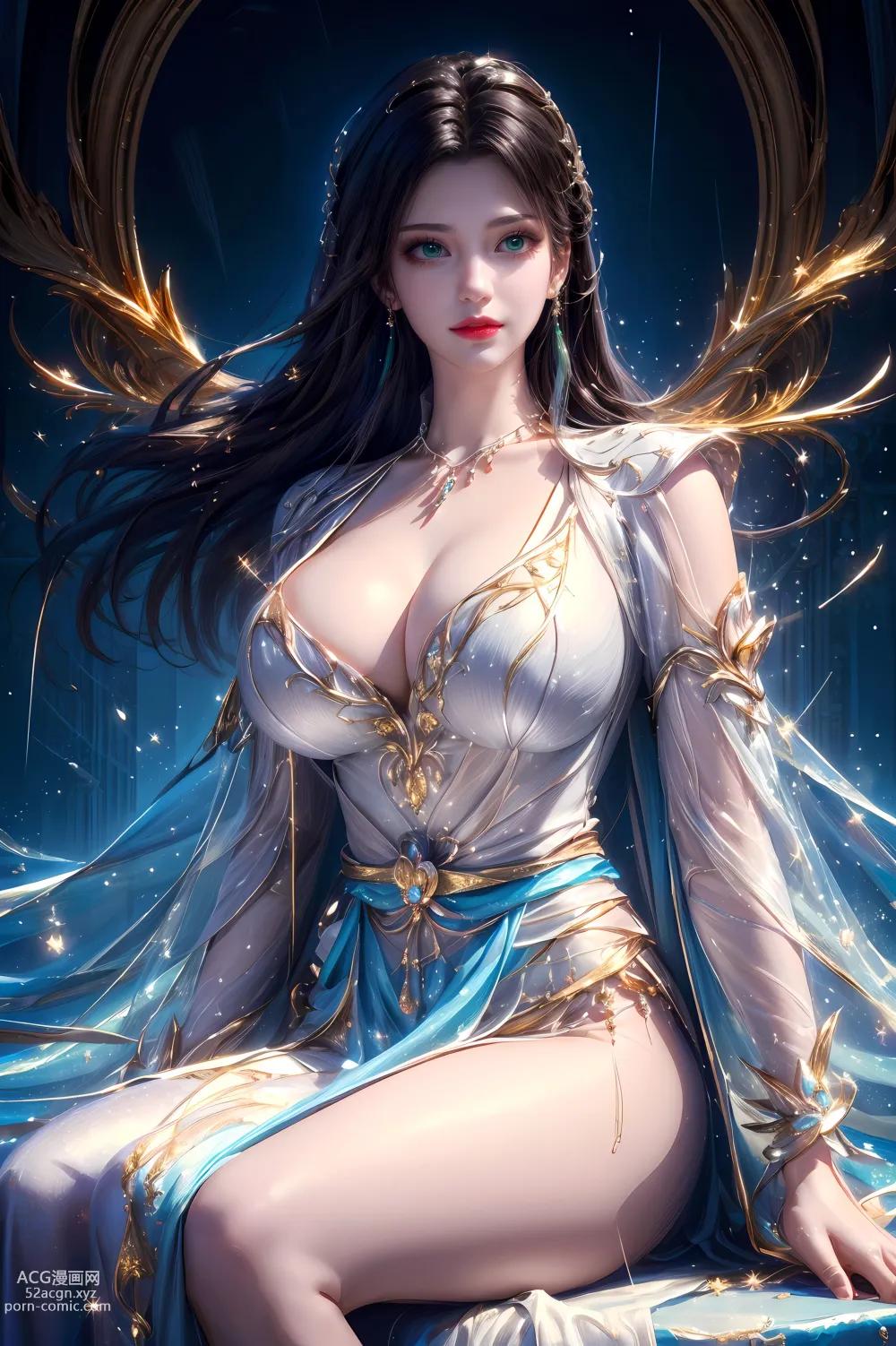 Kuzan AI动漫女角：斗破苍穹云韵冬日之华 37P