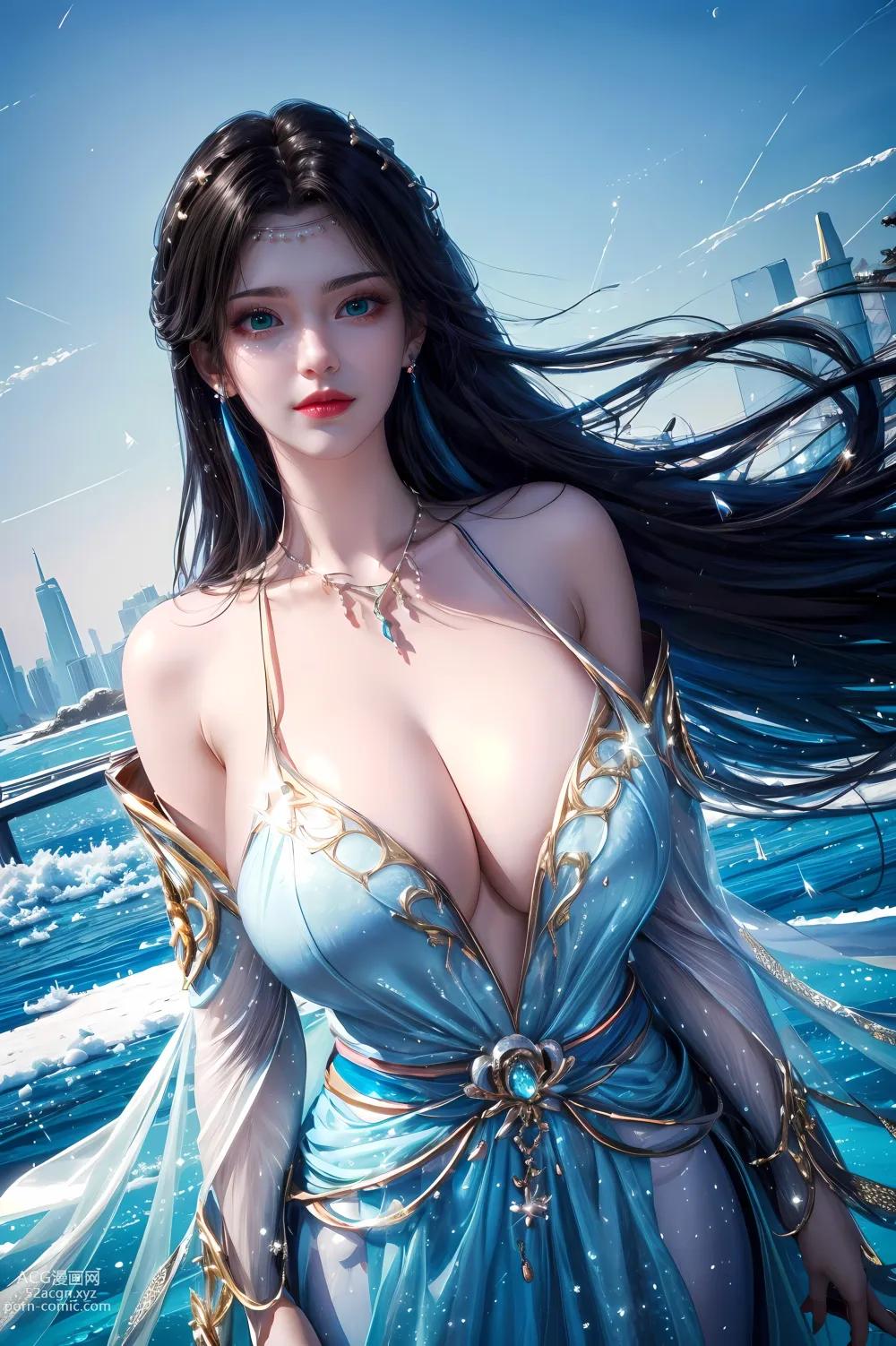 Kuzan AI动漫女角：斗破苍穹云韵冬日之华 37P