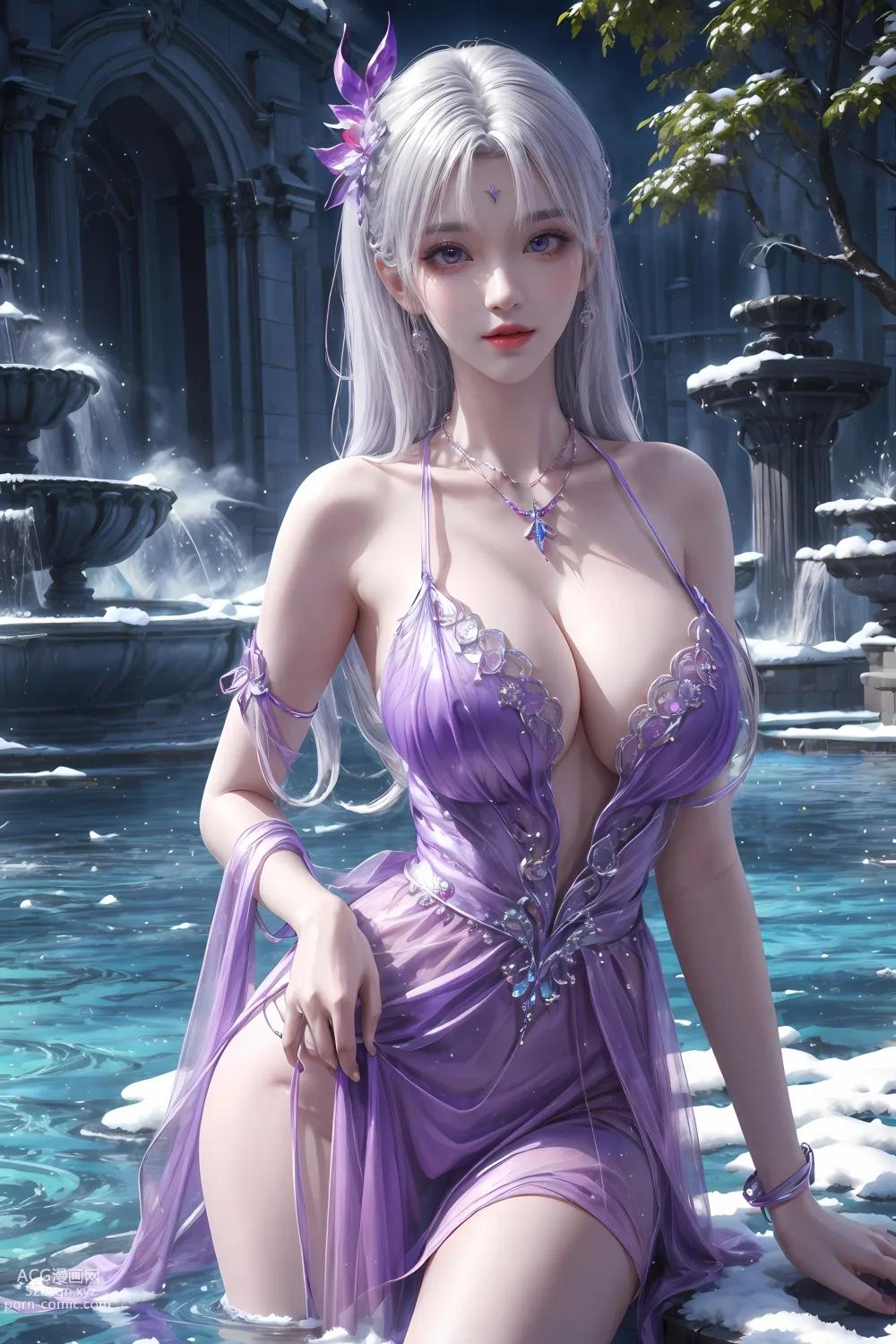 Kuzan AI动漫女角：斗破苍穹小医仙喷泉紫韵 41P