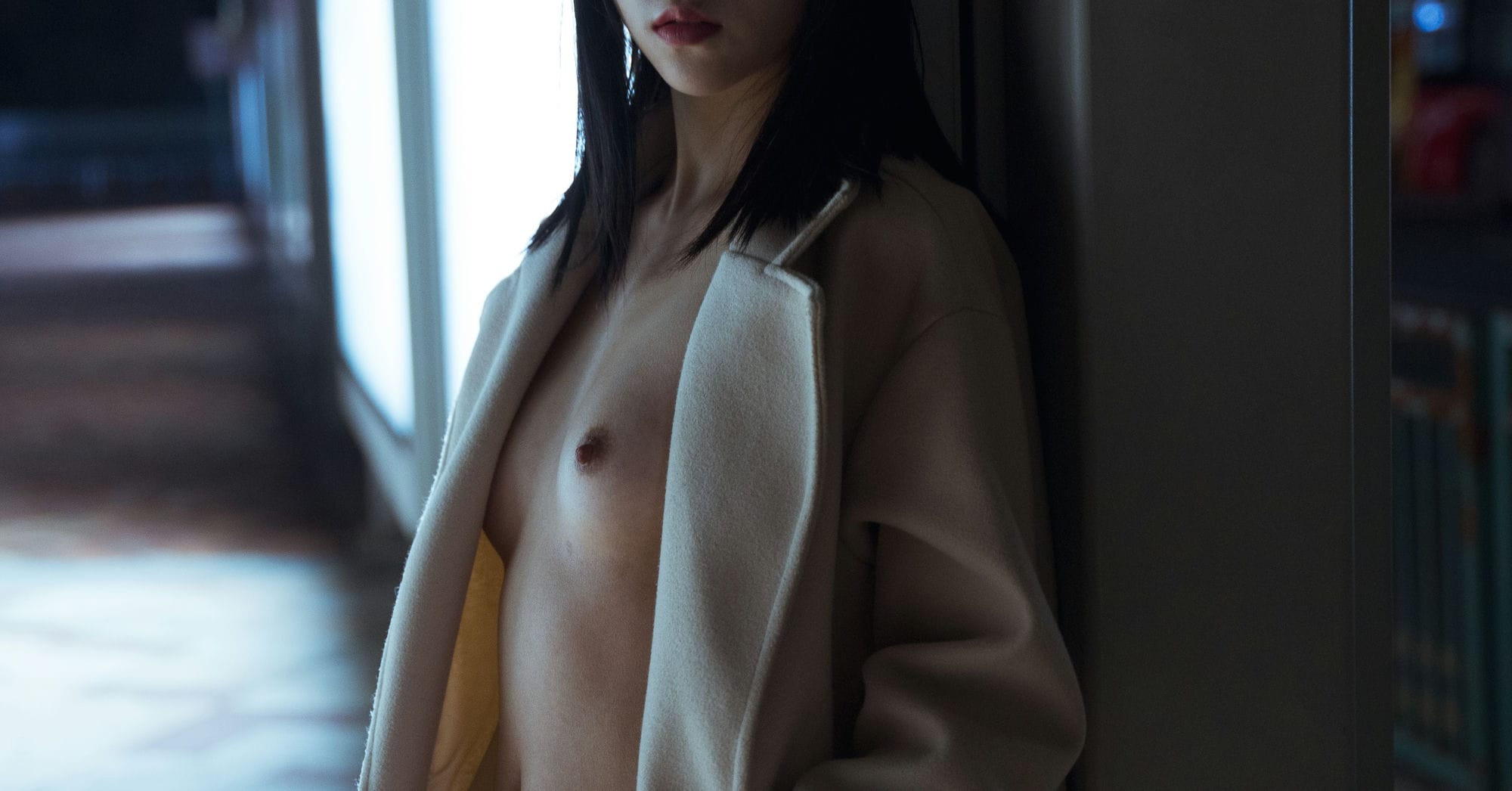 Cazi姬紀 夜寂 9P 風衣紋身寫真