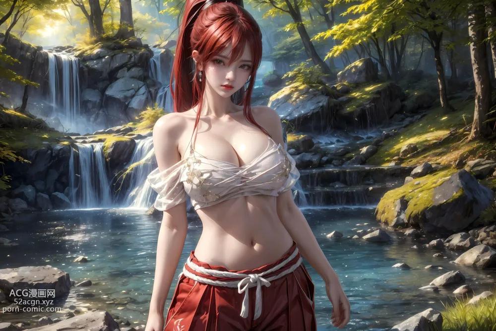 Anime Girl ] 【kuzan】Fairy Tail - Erza (Nguyệt Hạ Dao Đài) 60
