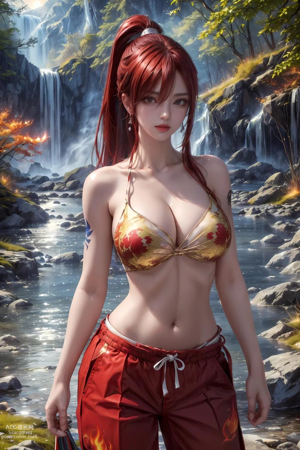 Anime Girl ] 【kuzan】Fairy Tail - Erza (Nguyệt Hạ Dao Đài) 60