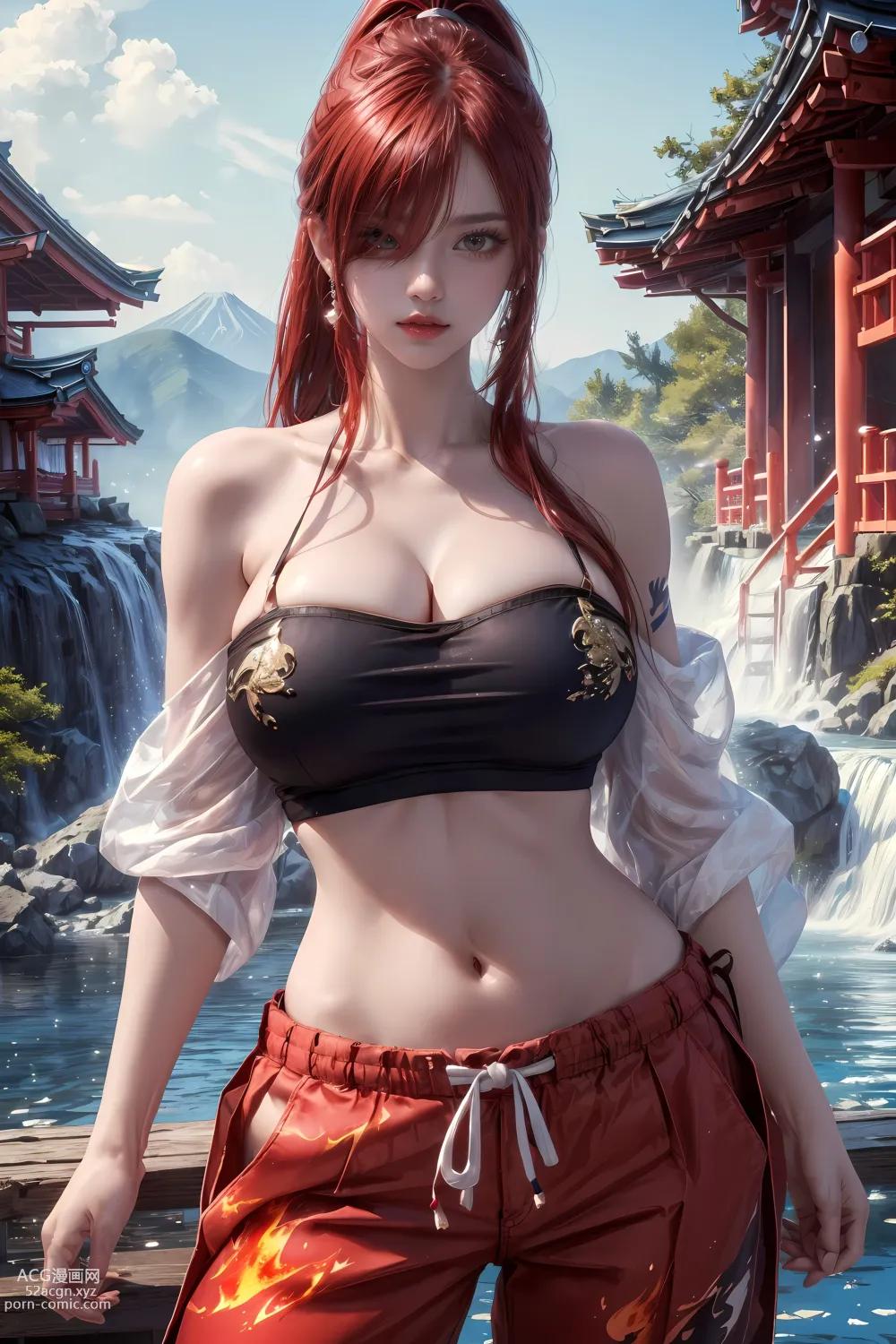 Anime Girl ] 【kuzan】Fairy Tail - Erza (Nguyệt Hạ Dao Đài) 60