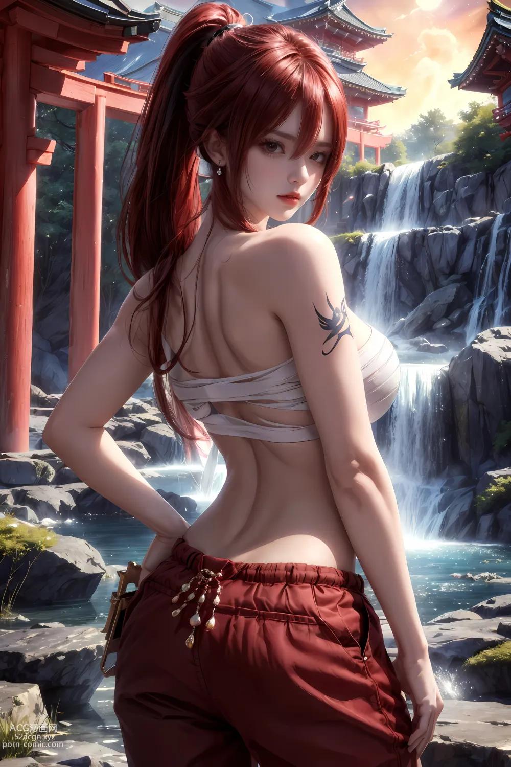 Anime Girl ] 【kuzan】Fairy Tail - Erza (Nguyệt Hạ Dao Đài) 60