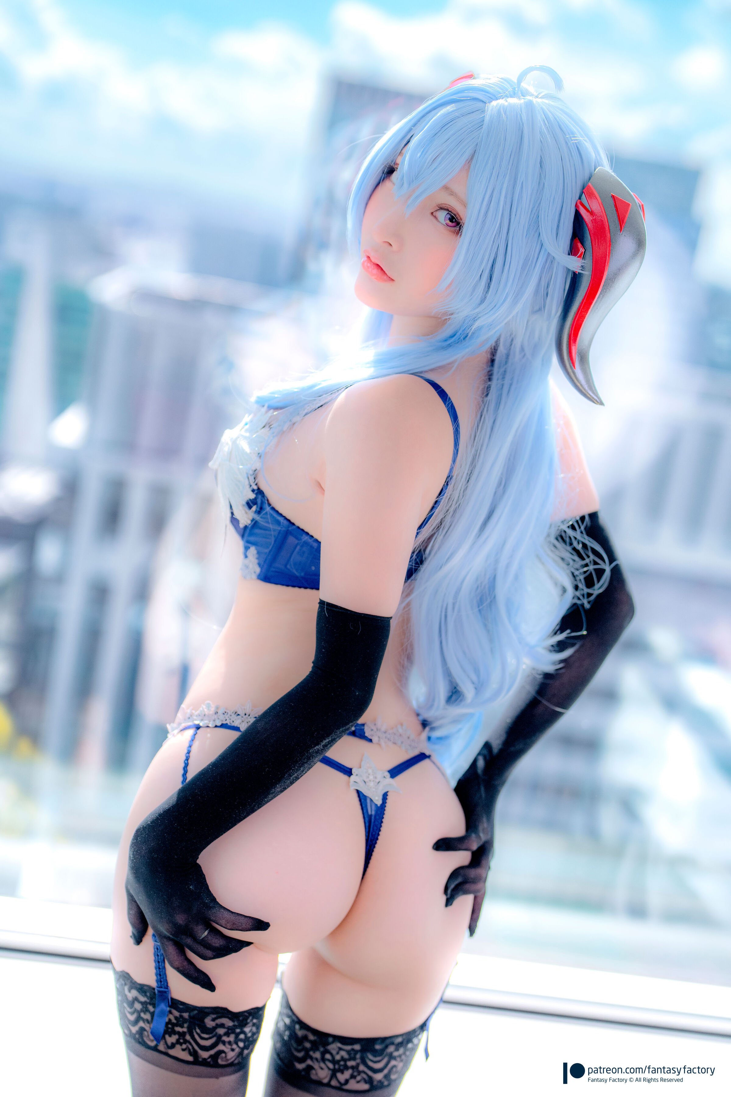 Fantasy Factory - 小丁 (Xiao Ding) cosplay Ganyu - Genshin Impact
