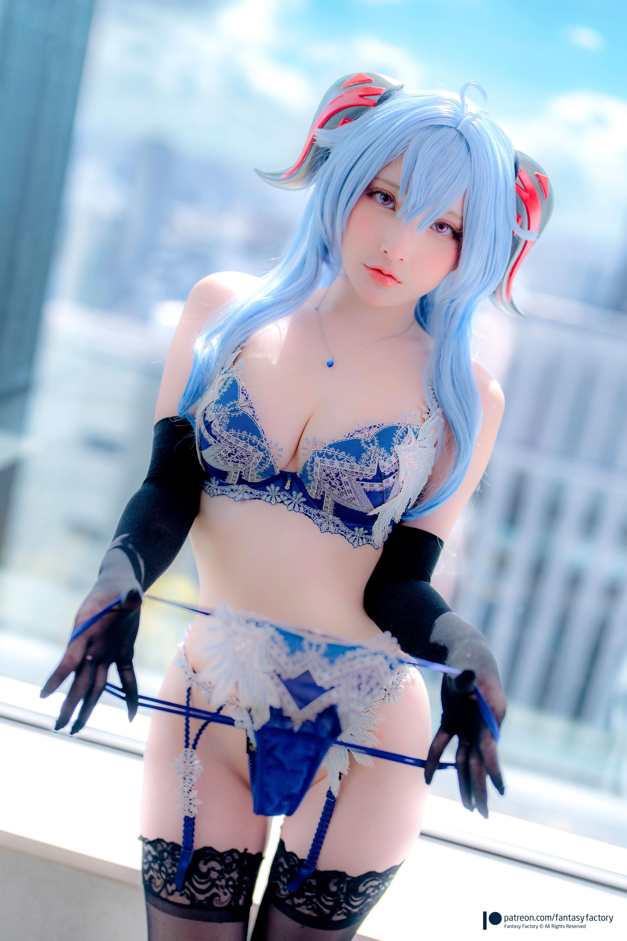 Fantasy Factory - 小丁 (Xiao Ding) cosplay Ganyu - Genshin Impact