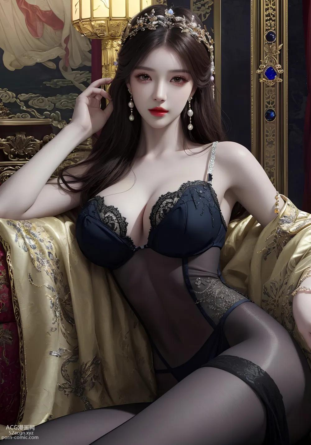 Anime Girl ] [Vị Mỹ] Phong Nghi (queen) – AI hội họa chất lượng cao cổ phong tập ảnh