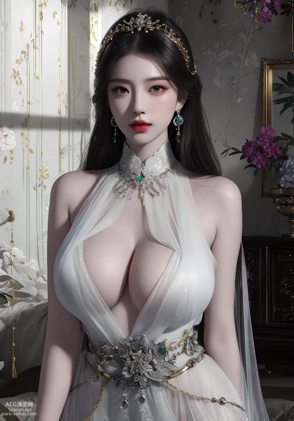 動漫女孩 ] [唯美] 鳳儀2 – AI繪畫高質量古風圖集