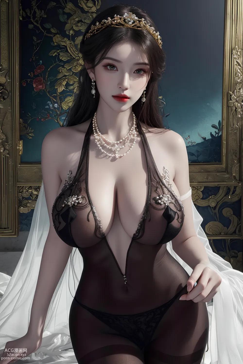 動漫女孩 ] [唯美] 鳳儀2 – AI繪畫高質量古風圖集