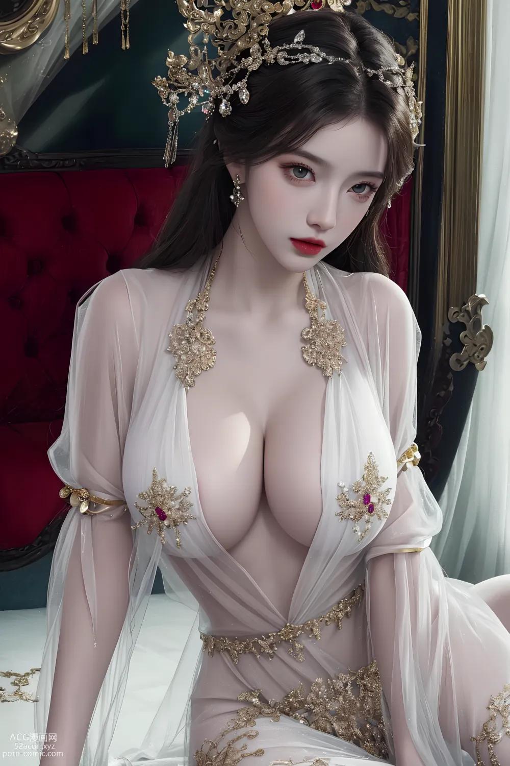 動漫女孩 ] [唯美] 鳳儀2 – AI繪畫高質量古風圖集