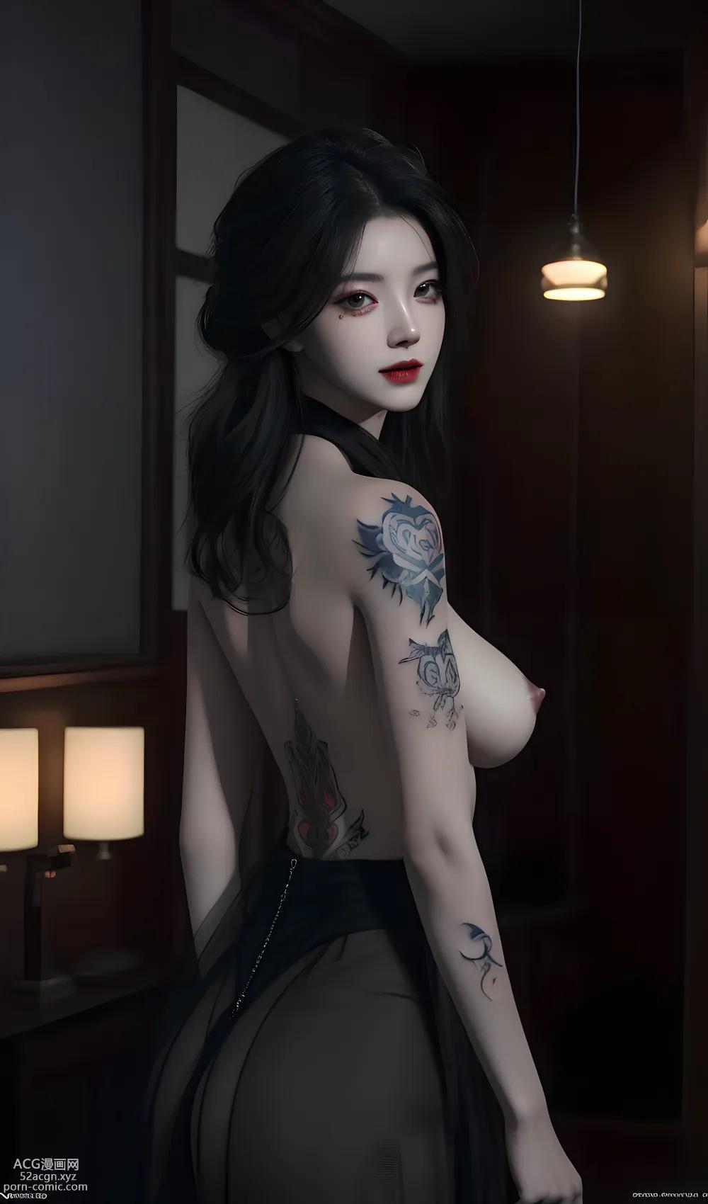 アニメガール] [唯美] 夜魅 – AI絵画の高品質な古風図集