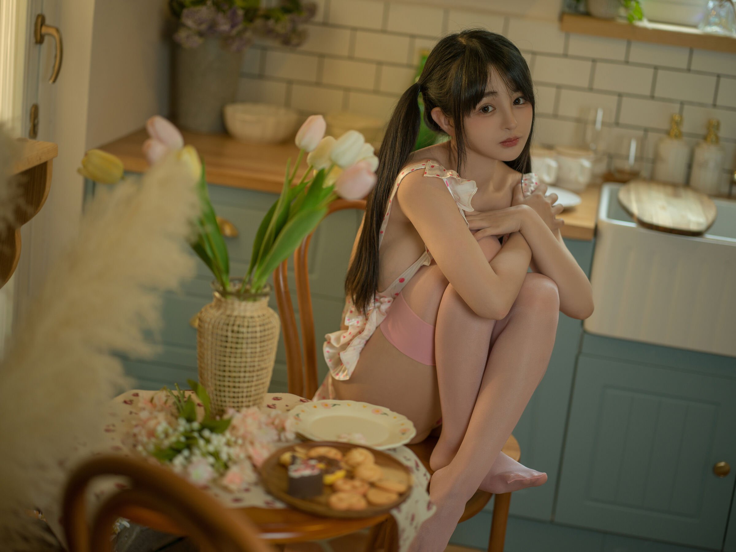 Sakurai Ningning Tạp dề Nhà bếp