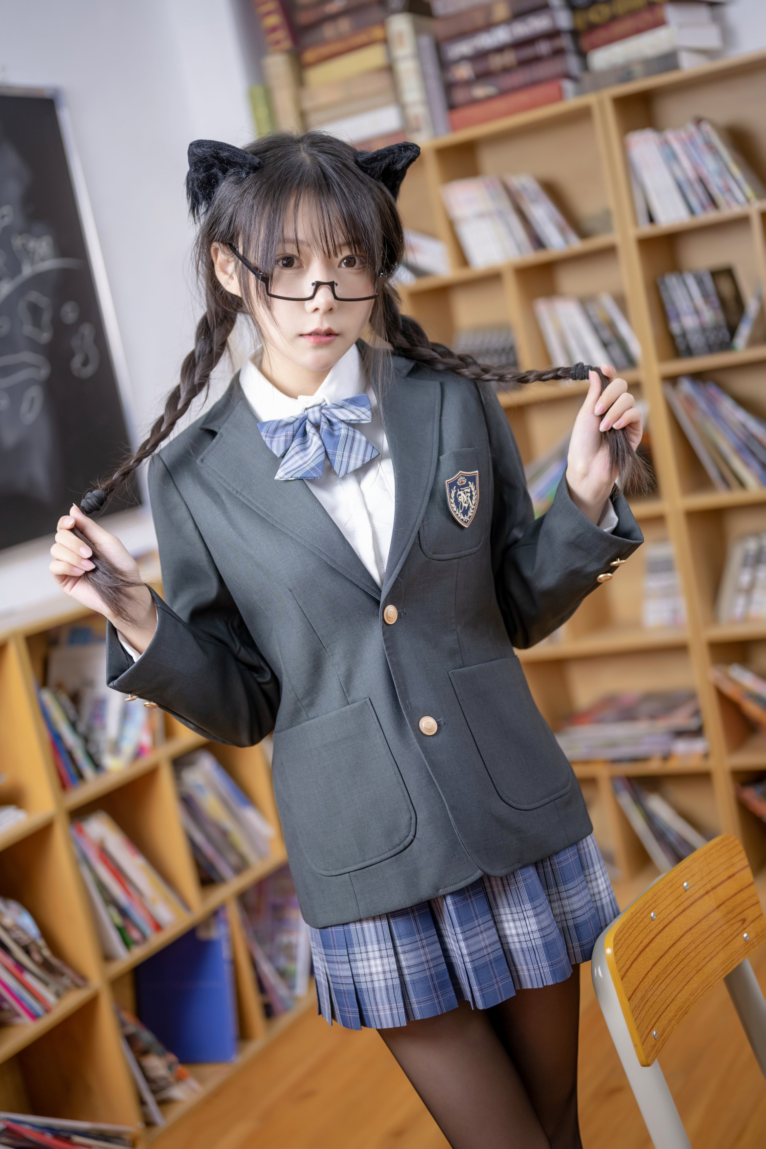 JK 코스프레 香草喵露露 - 小露乱撞 JK制服 갤러리