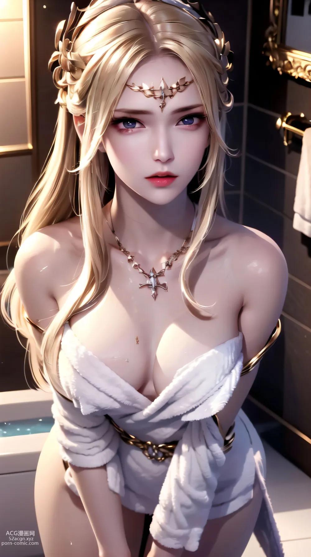 [ Anime Girl ] AI国漫 千仞雪 浴巾