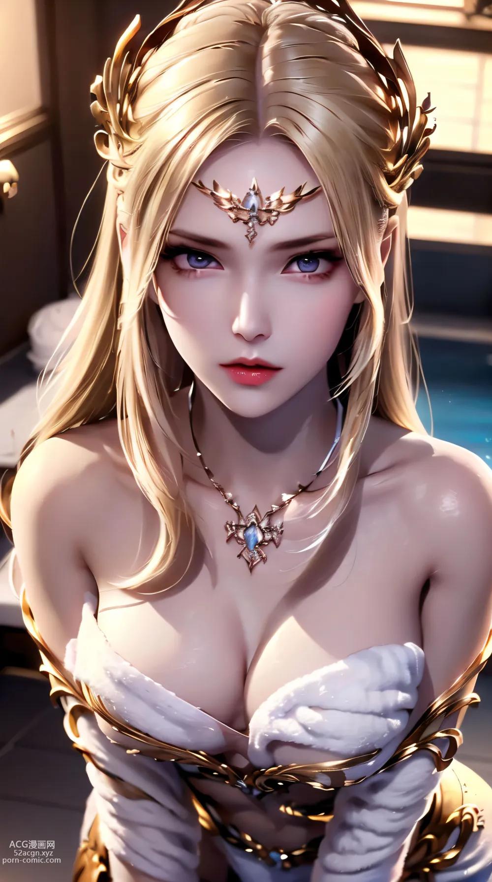 [ Anime Girl ] AI国漫 千仞雪 浴巾