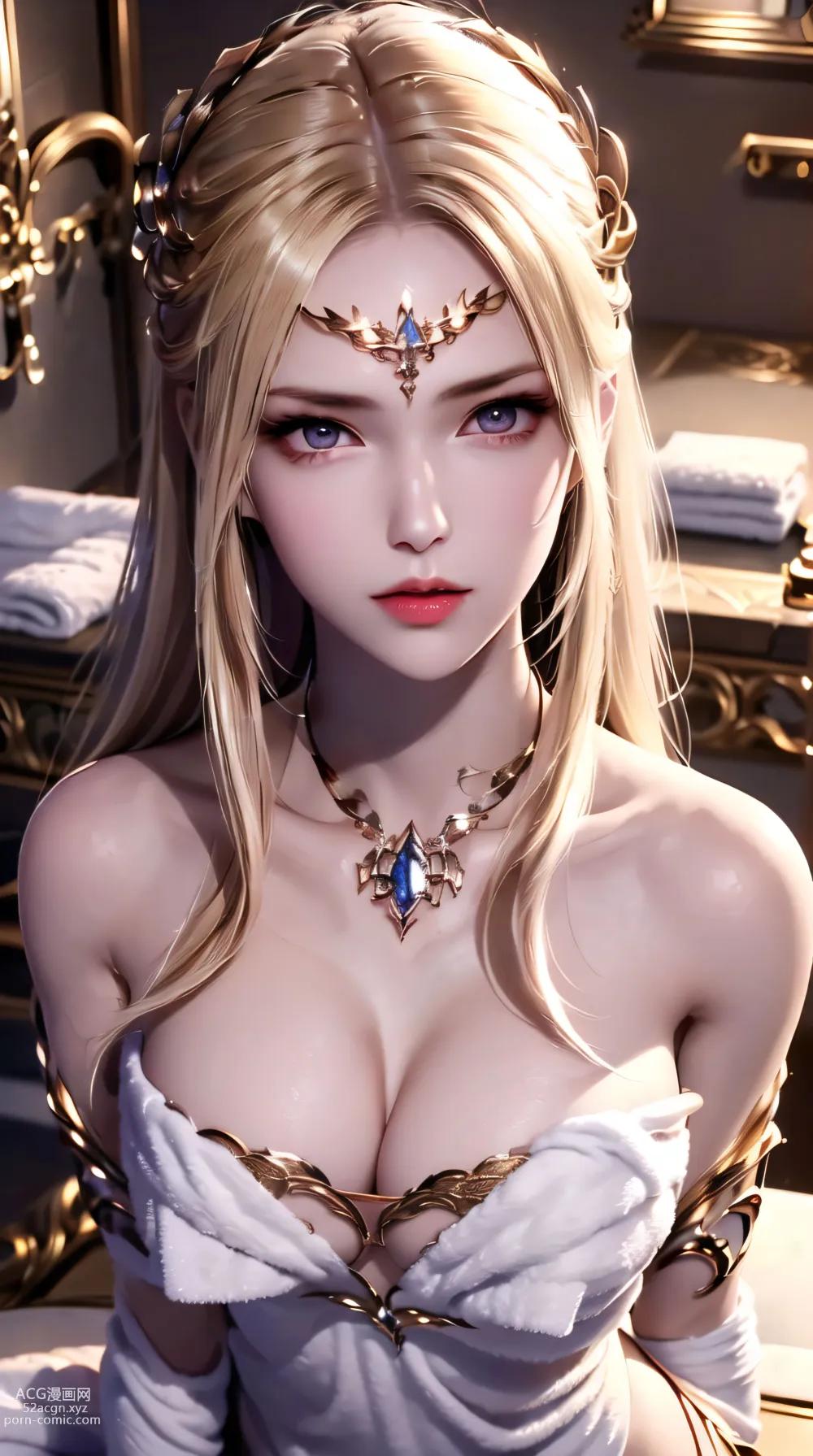 Anime Girl] AI Chinese Animation Qian Ren Xue Bath Towel