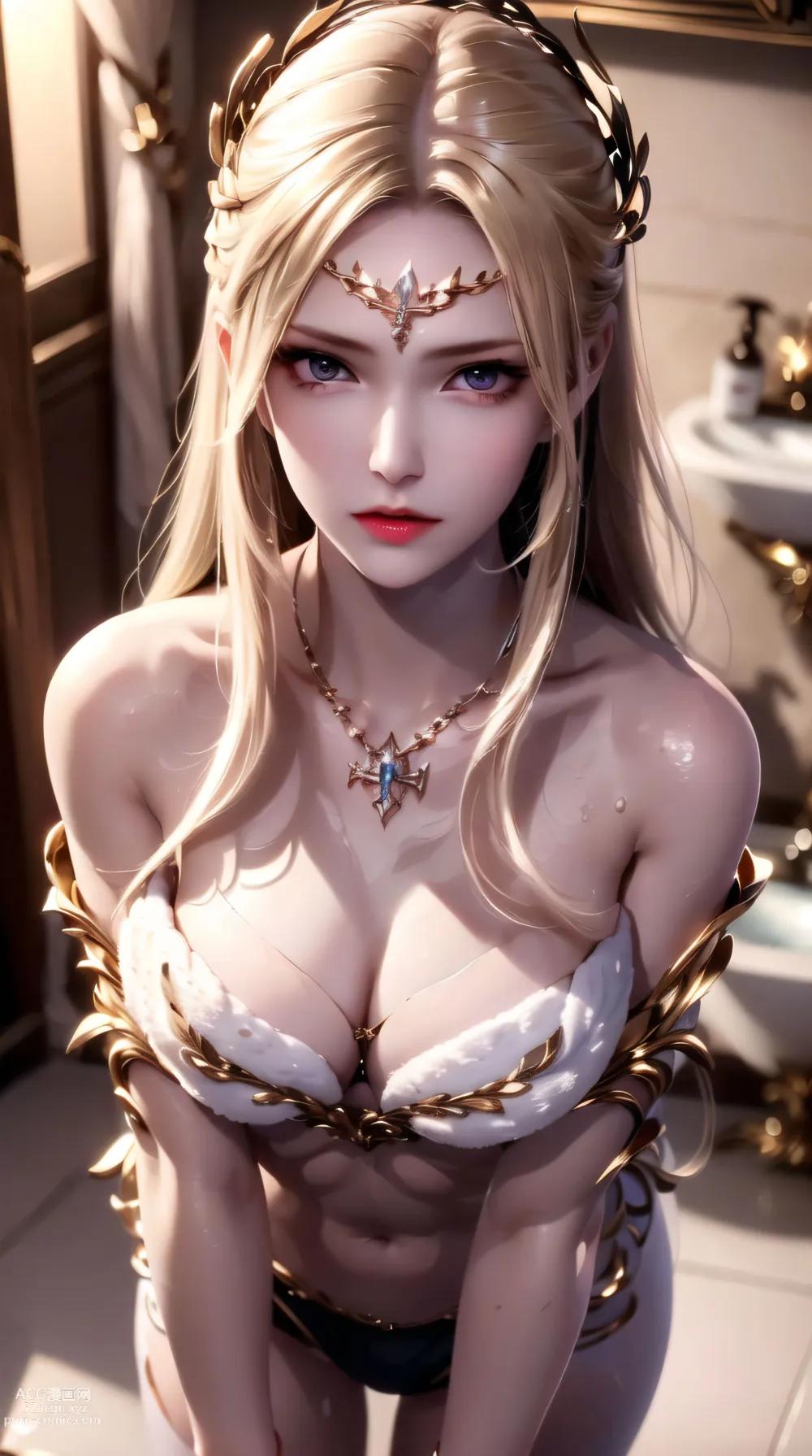 Anime Girl] AI Chinese Animation Qian Ren Xue Bath Towel