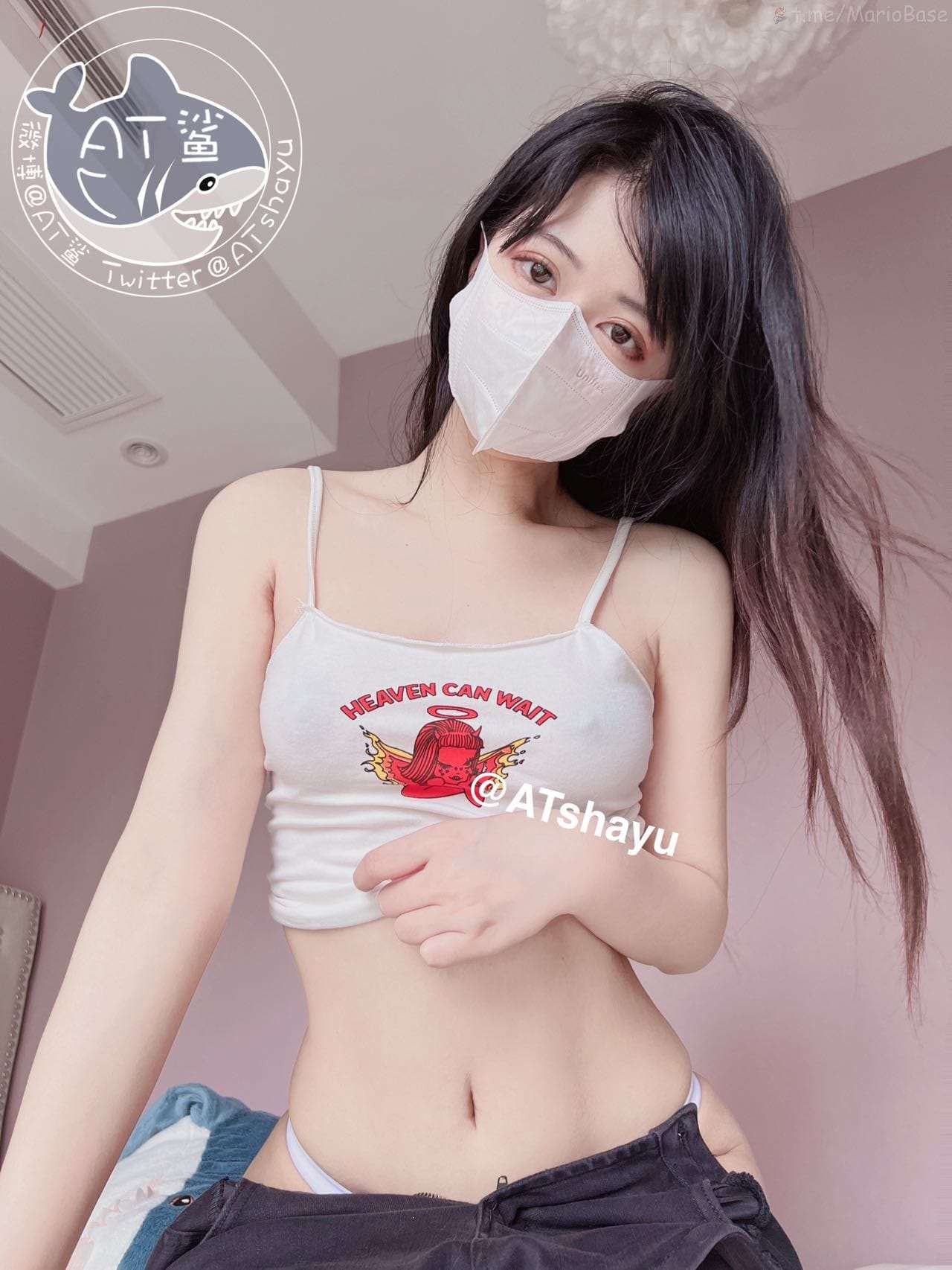 AT Sha - Áo ba lỗ nhỏ có điểm lồi [52P