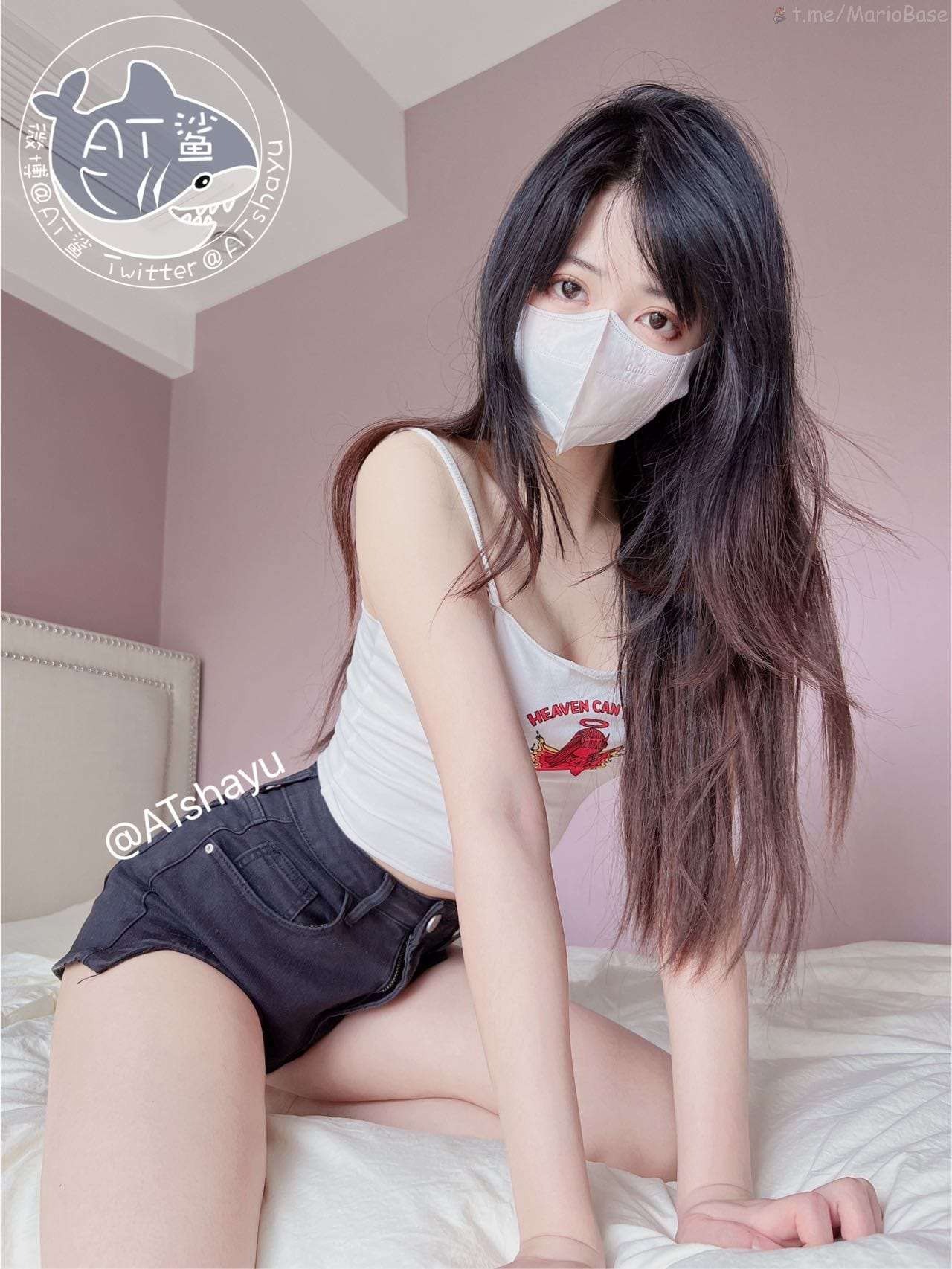 ATシャーク - 凸点付き小タンクトップ [52P