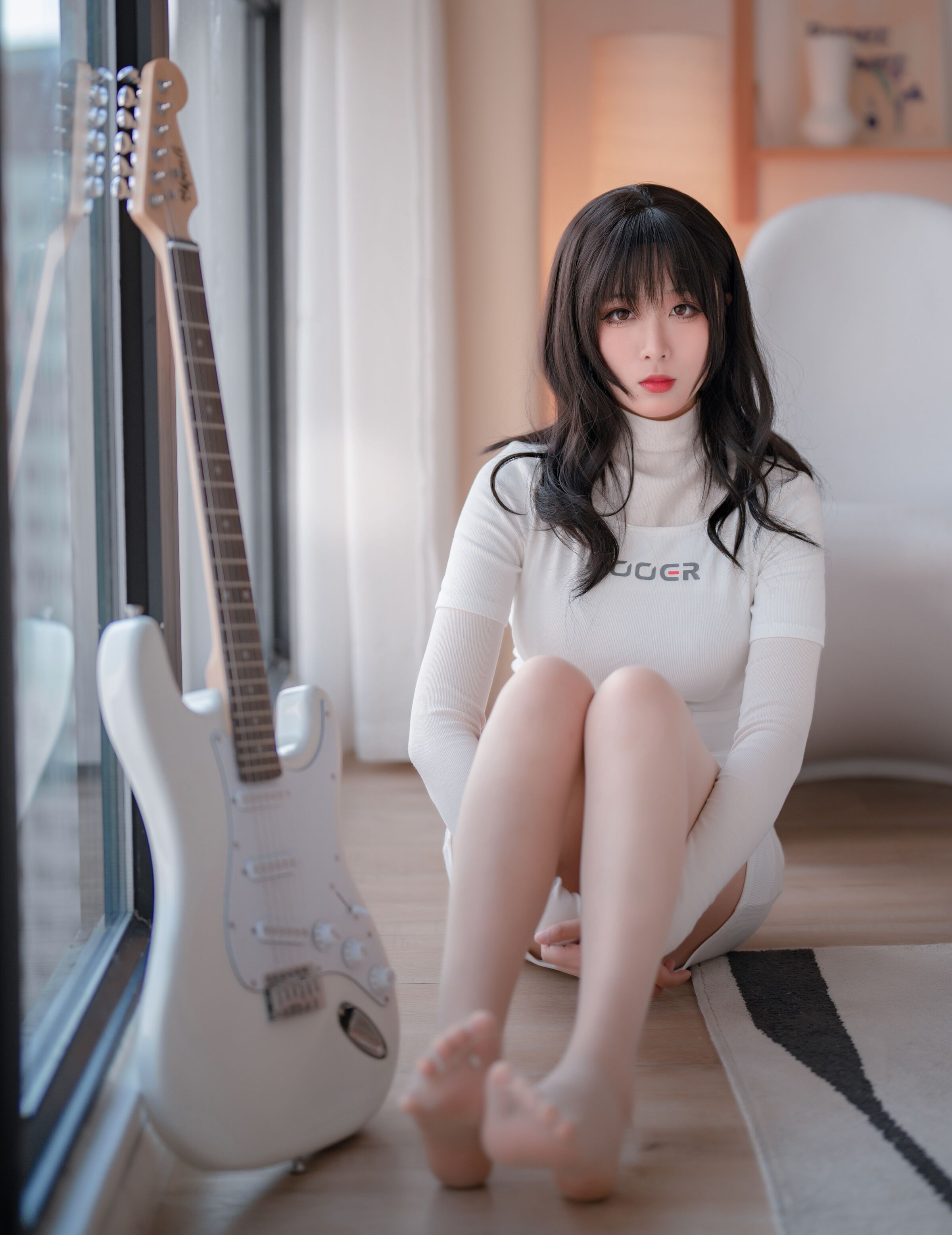 軒蕭學姐 吉他妹妹肉絲套