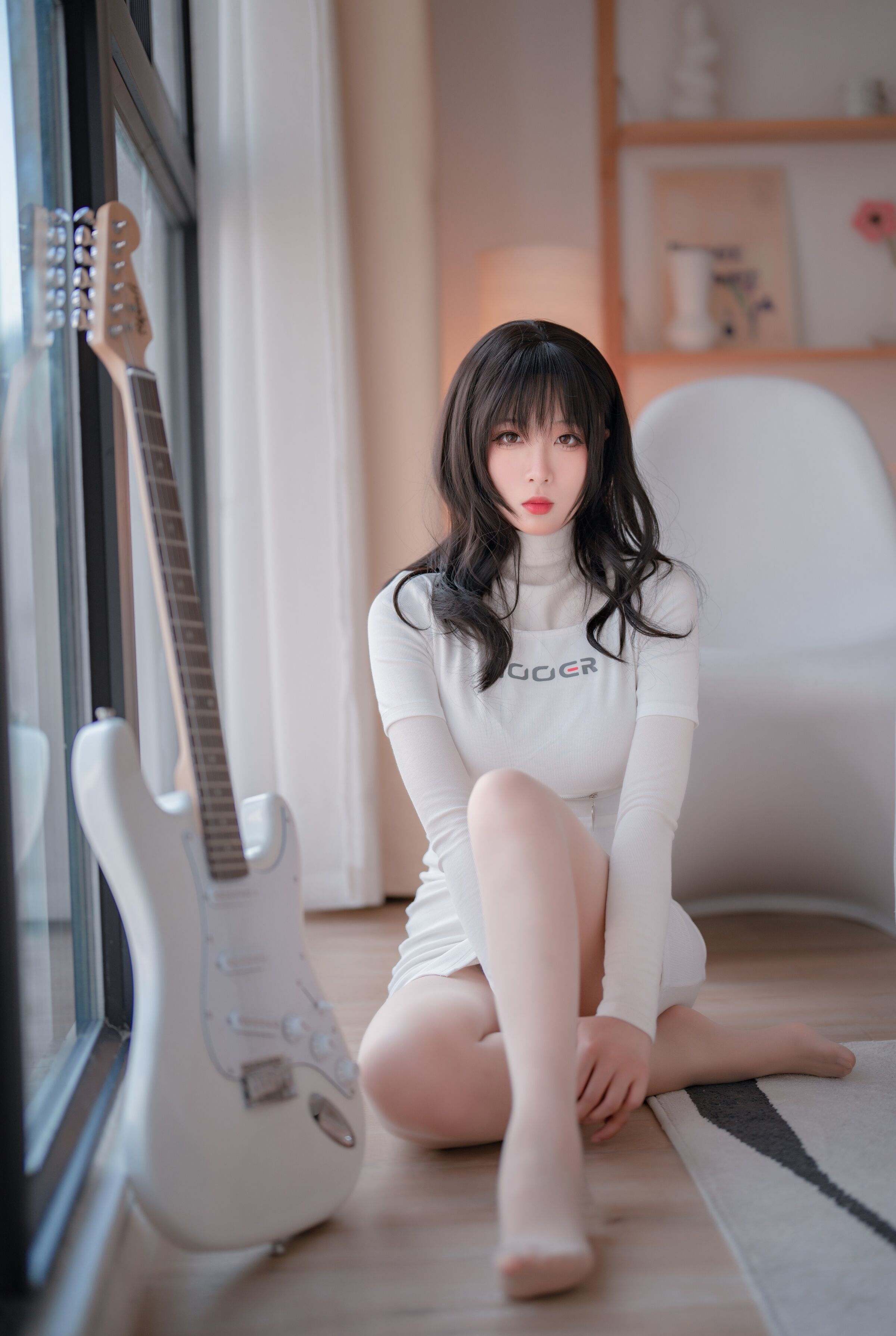 軒蕭學姐 吉他妹妹肉絲套