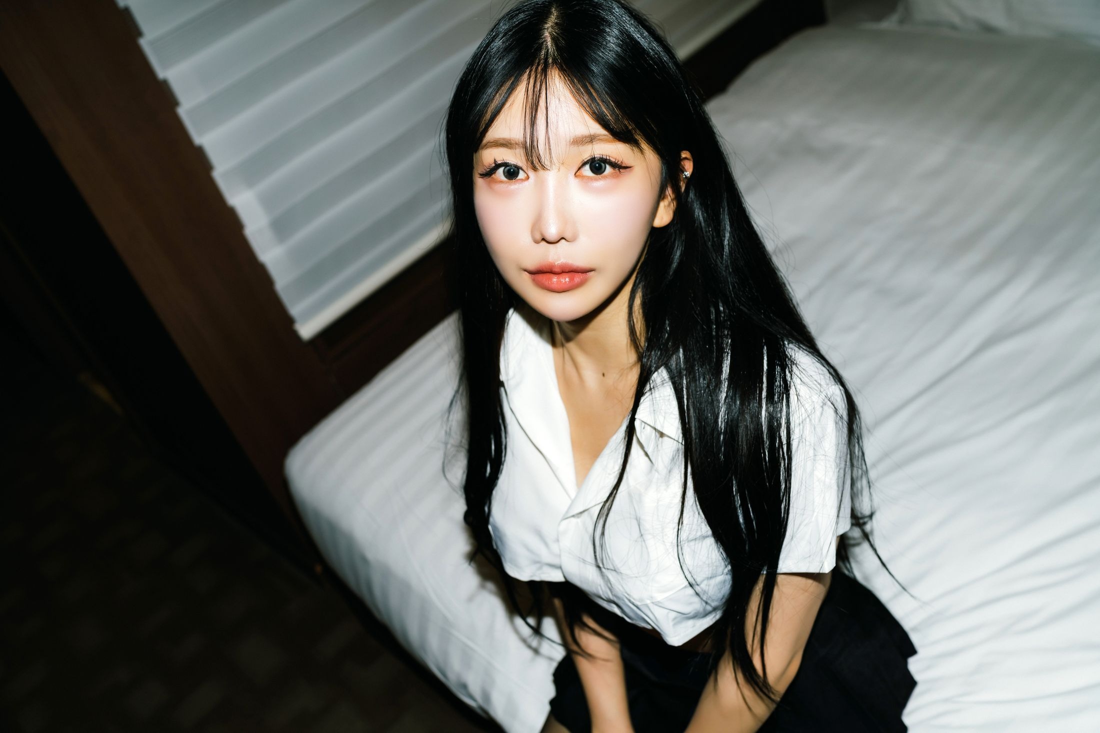 문 나이트 스냅] 윤진 - 스킨 인사이드 스타킹 66P