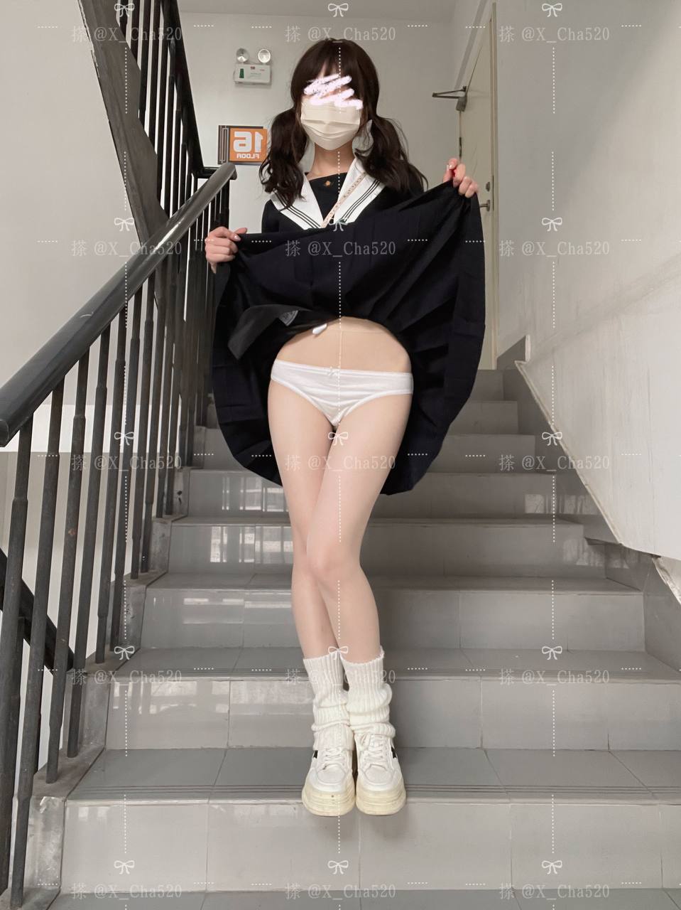 搽搽 - JK雙馬尾學妹