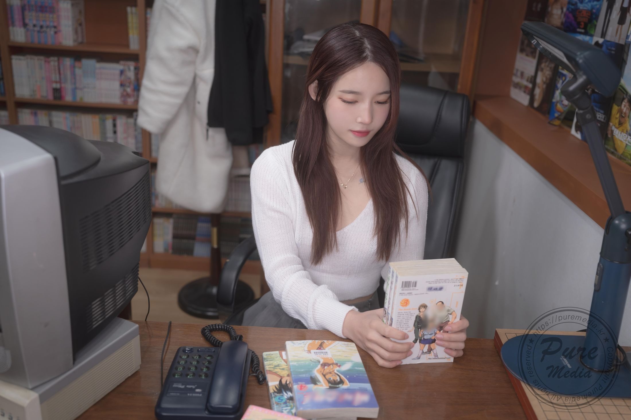 【純媒體】第273卷葉哈（ 예하) - 與圖書館女孩一起做夢200P