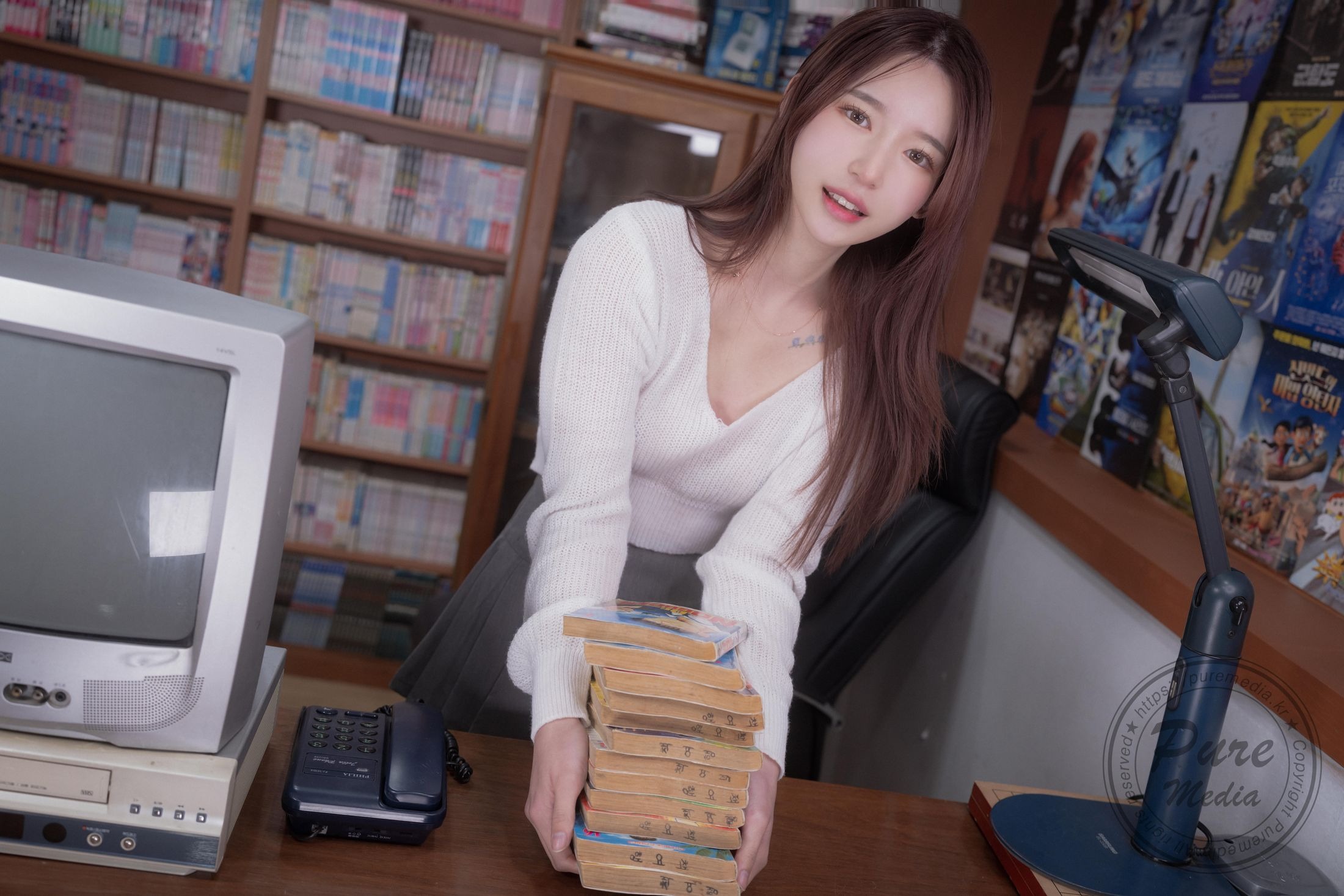 [Pure Media] Vol.273 Yeha (예하) - Dreaming with library girl 200P