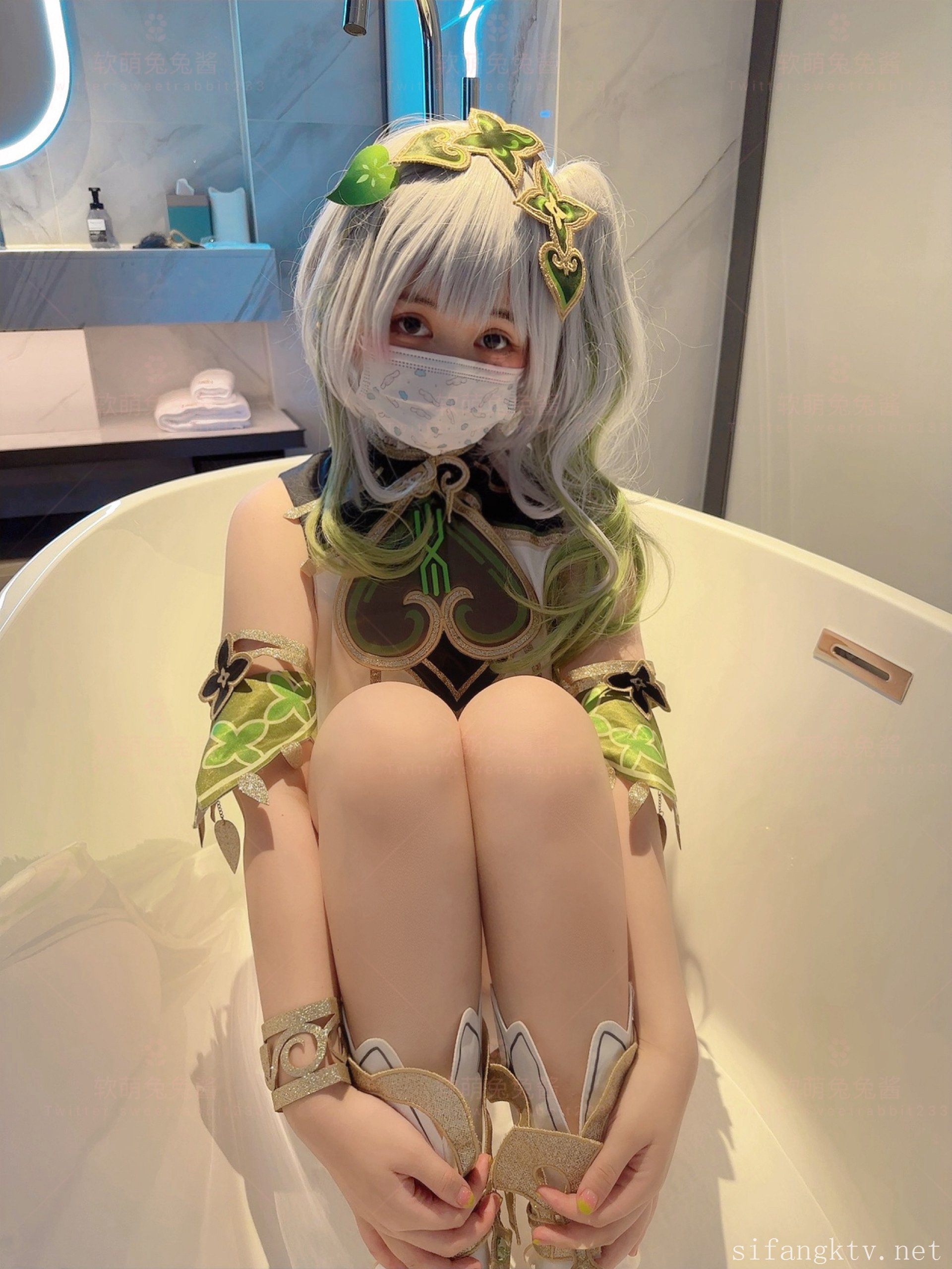 ソフト萌え ラビラビ チャン - スライム 草神 with GIF