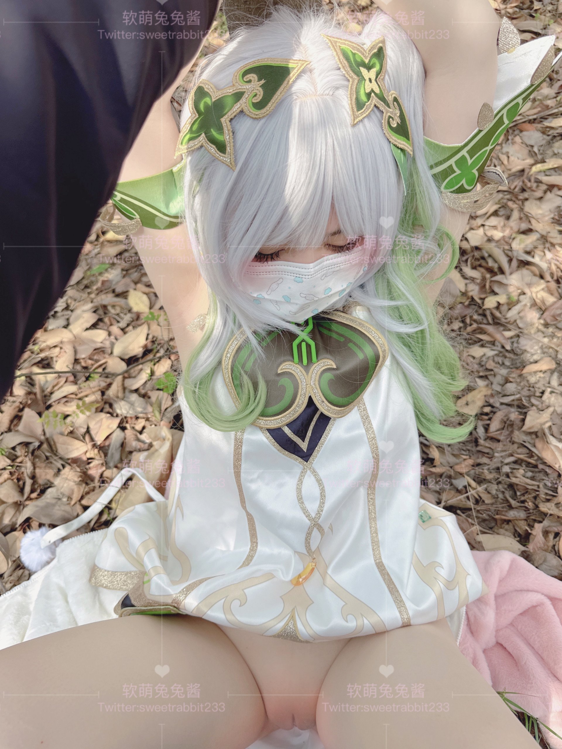 Ruan Meng Tu Tu Jiang - Nahida với GIF