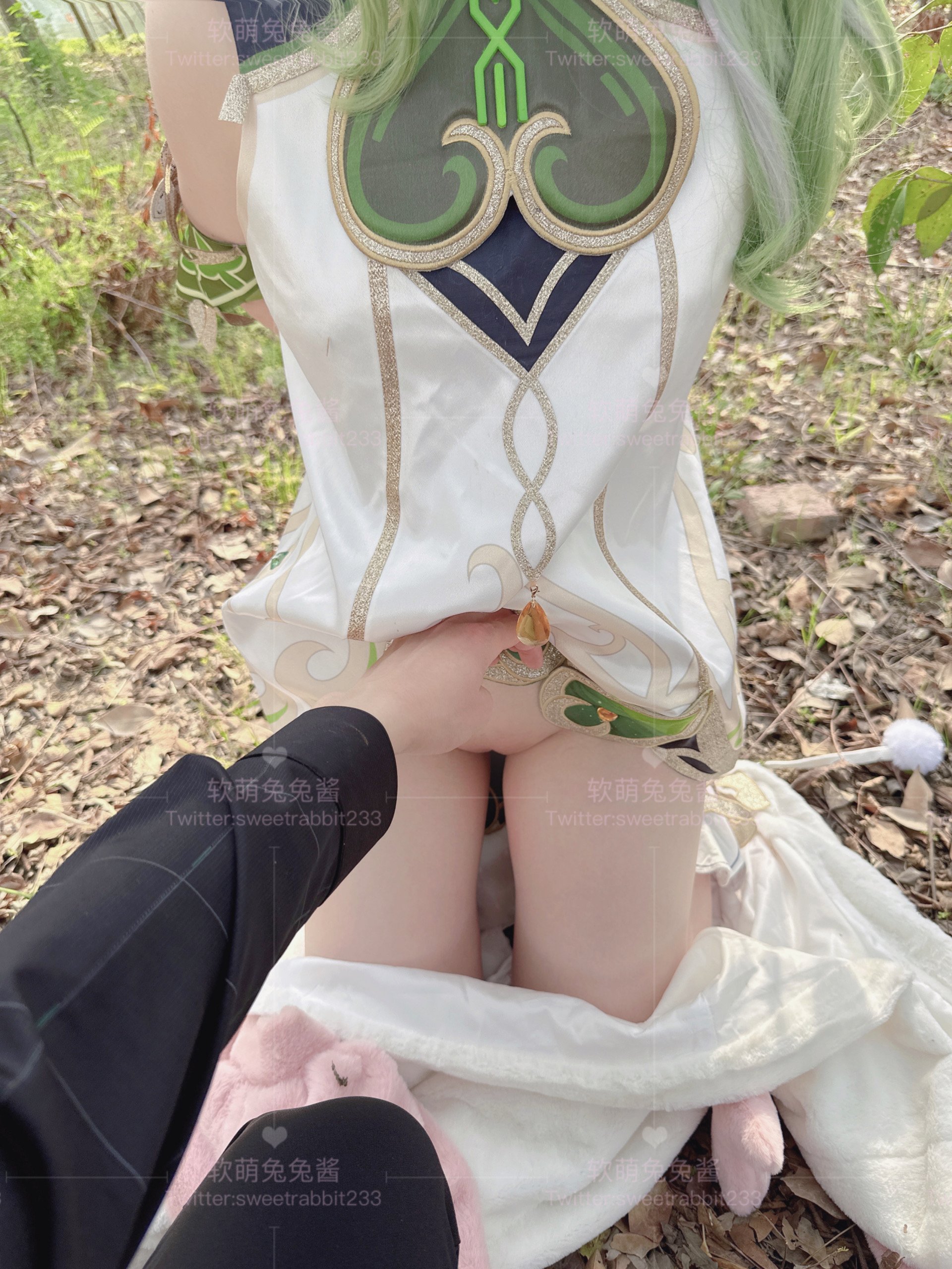 Ruan Meng Tu Tu Jiang - Nahida với GIF