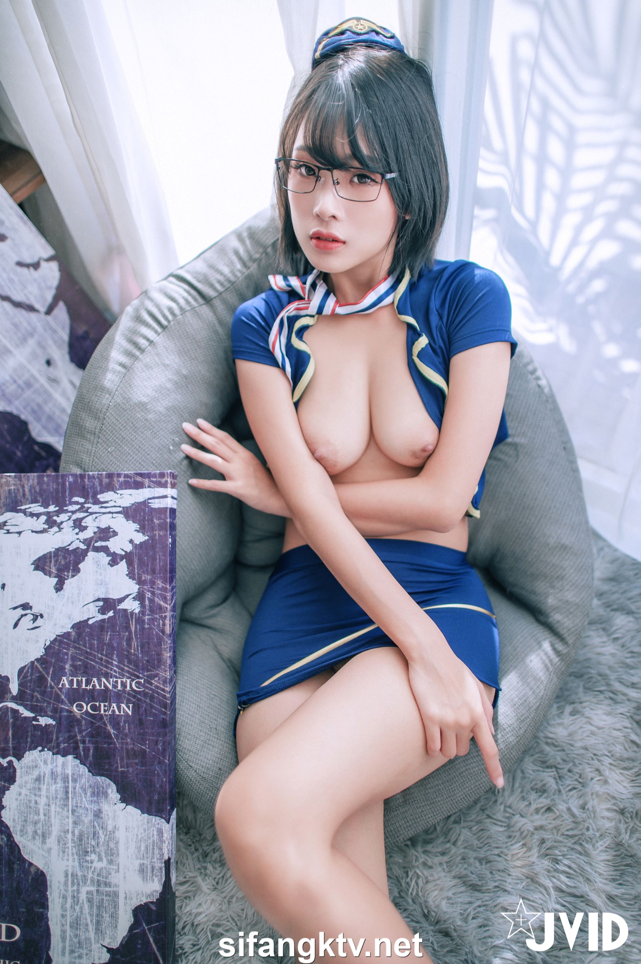 JVID] Lulu Mei – Giáo dục của tiếp viên hàng không dâm đãng xinh đẹp 137P