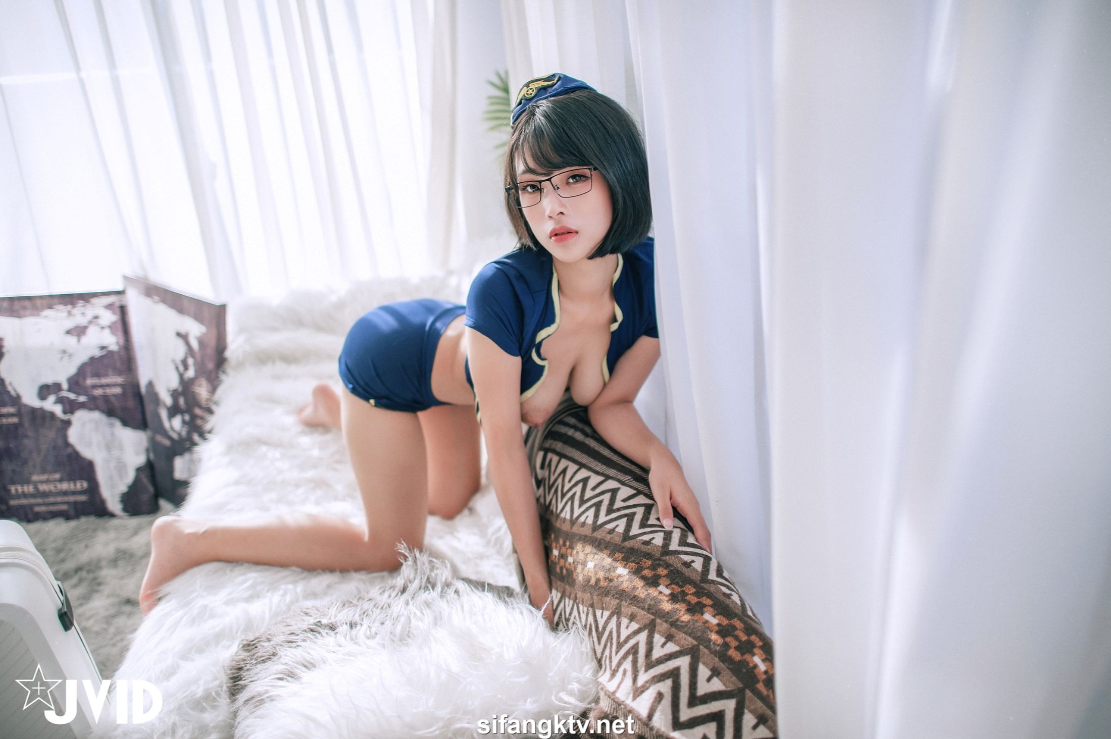 JVID] Lulu Mei – Giáo dục của tiếp viên hàng không dâm đãng xinh đẹp 137P