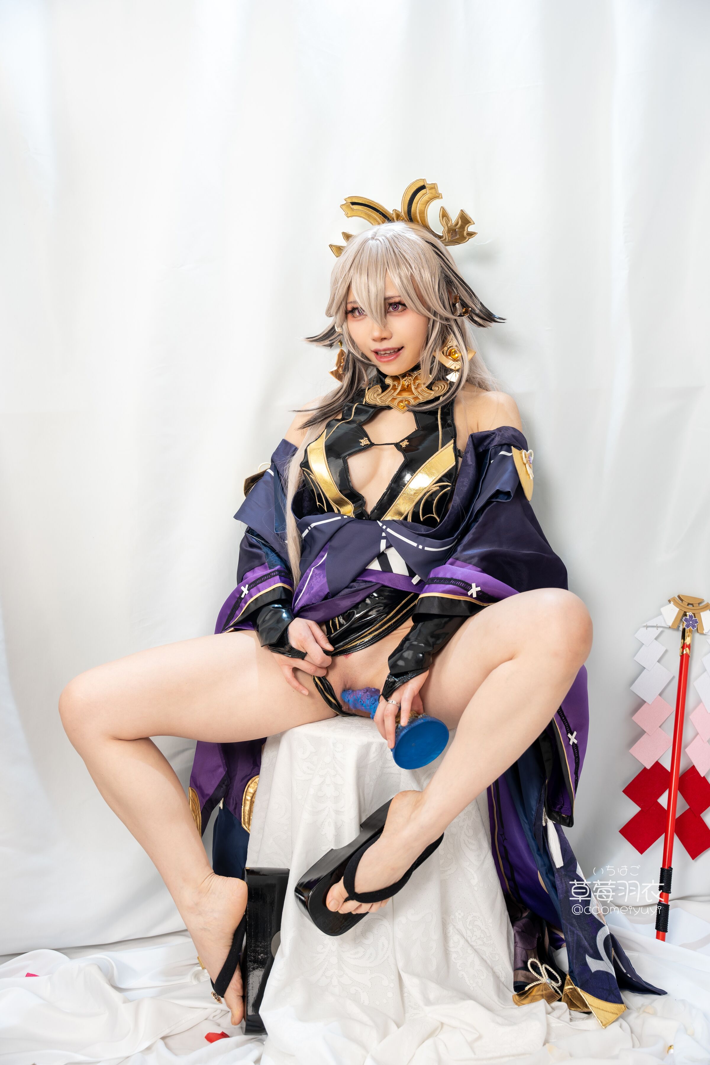 Thảo Mơ Vũ Y] [Đen Gyaru Yae Miko] Màu Mực Anh Đào Của Đêm Sinh Nhã Nghệ