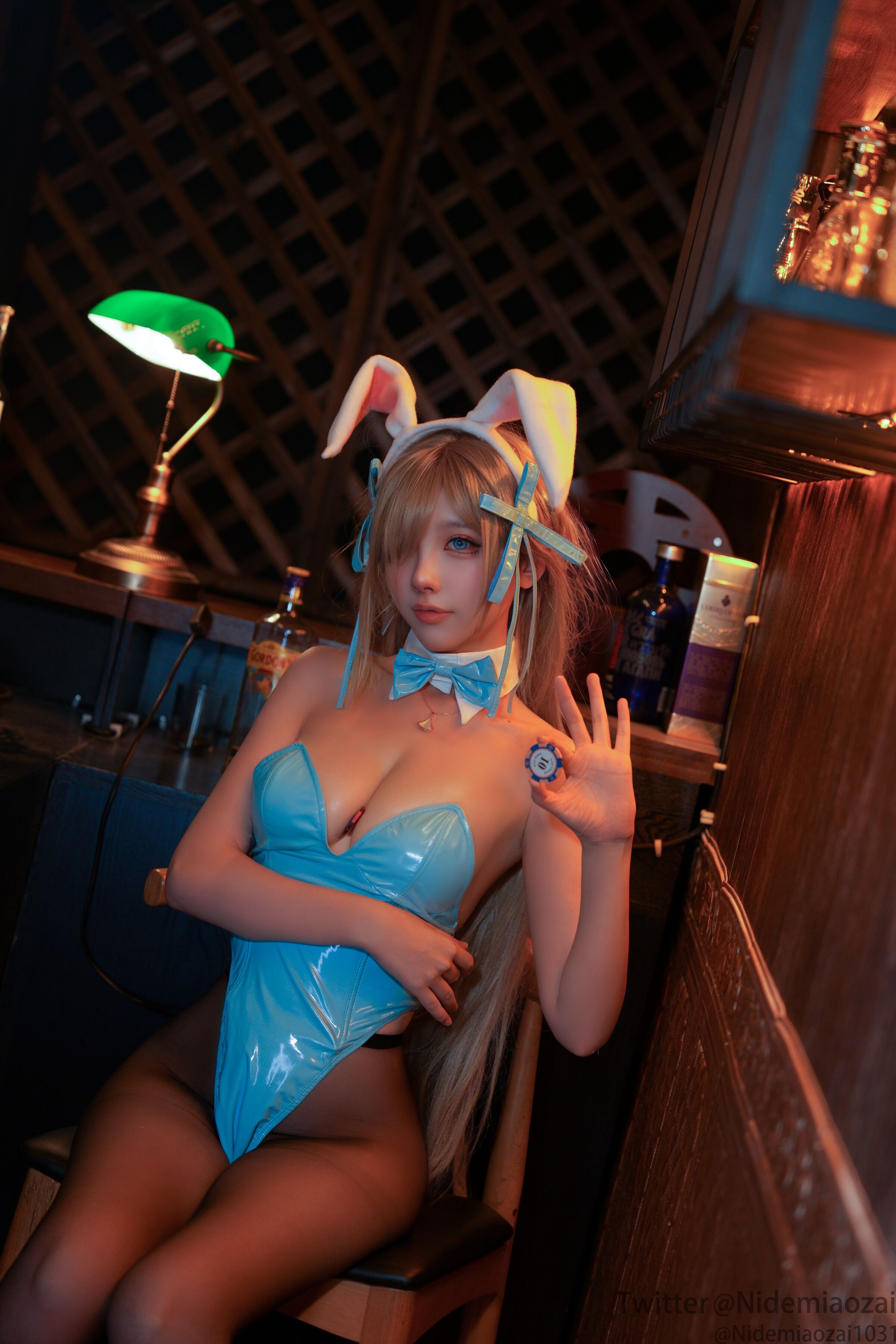 キャット・デーモン あなたのねこちゃん - ブルーアーカイブ 明日奈バニーガール