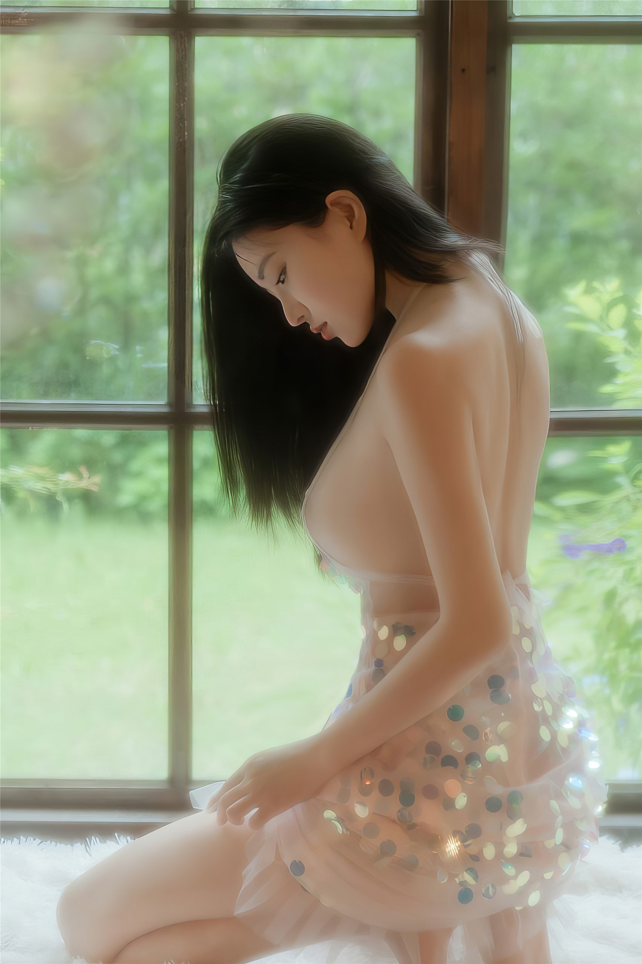 年年 - 亮片透明礼服 57P