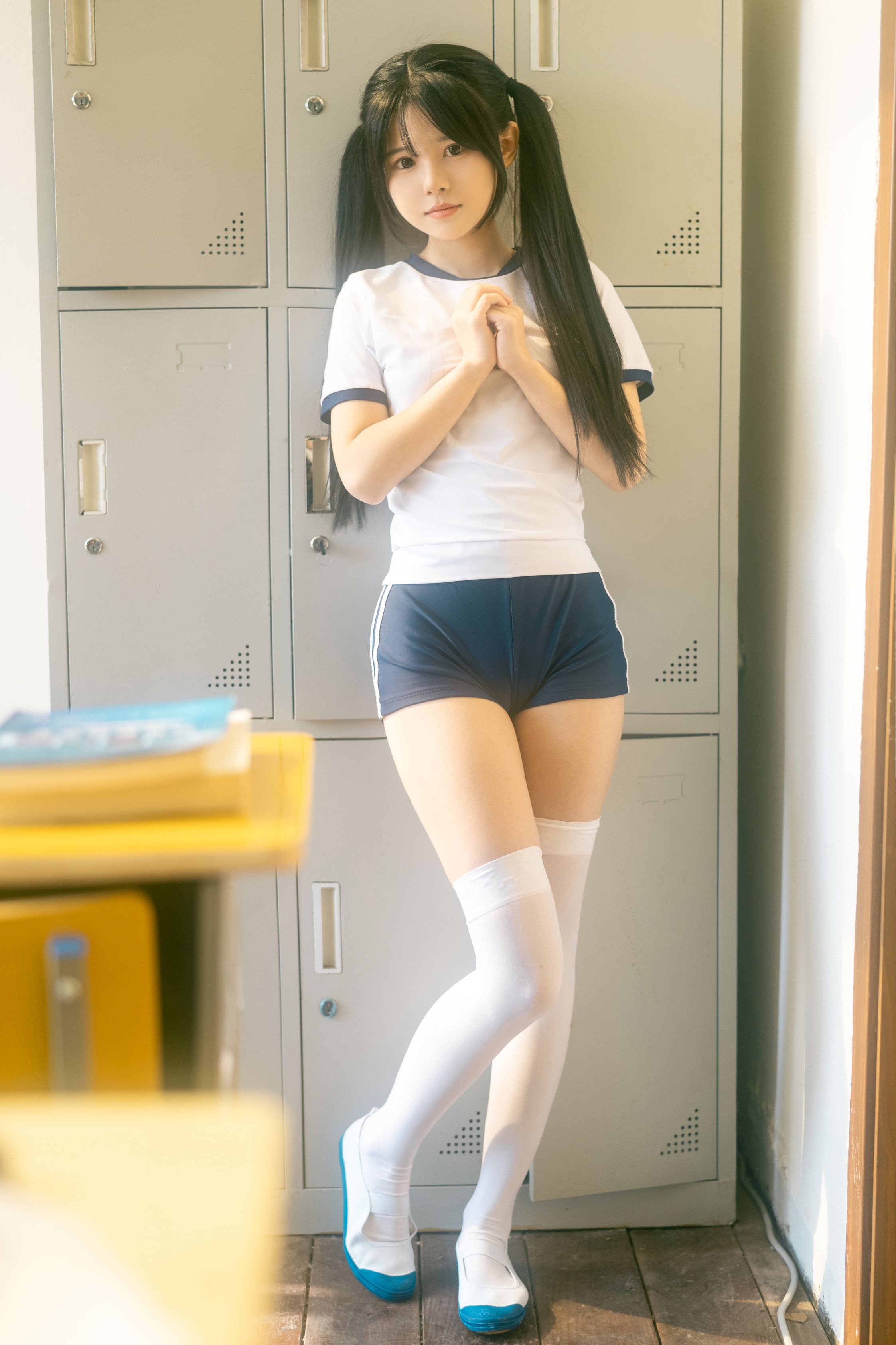 Rua Ruan: Spring's Changing Room - Gymnastics Uniform [47P-469MB