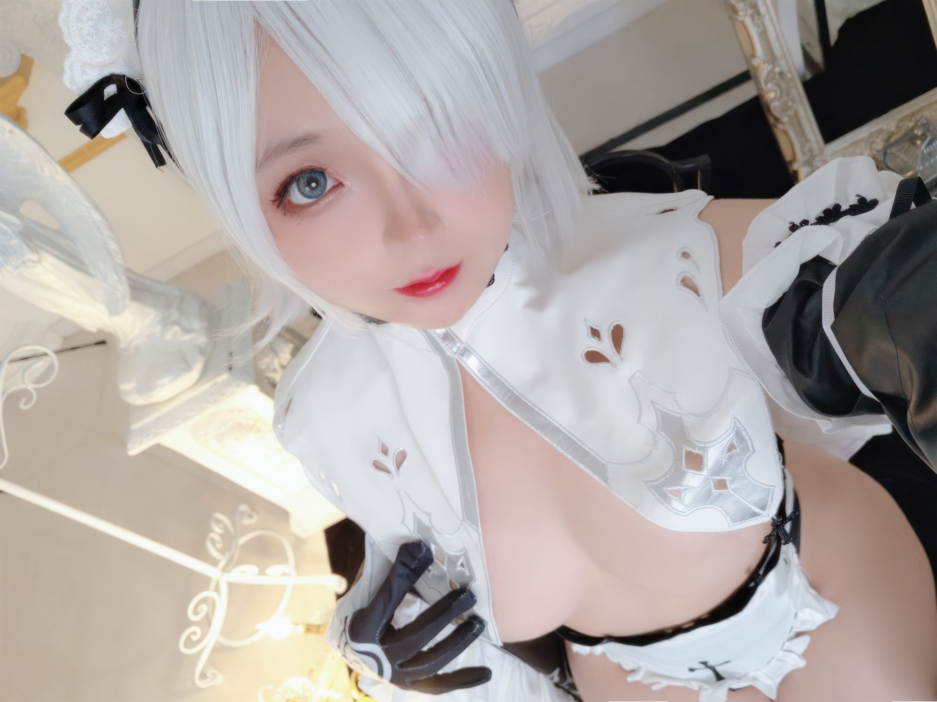 Rina Jiao - 2B Nữ hầu ngực lớn