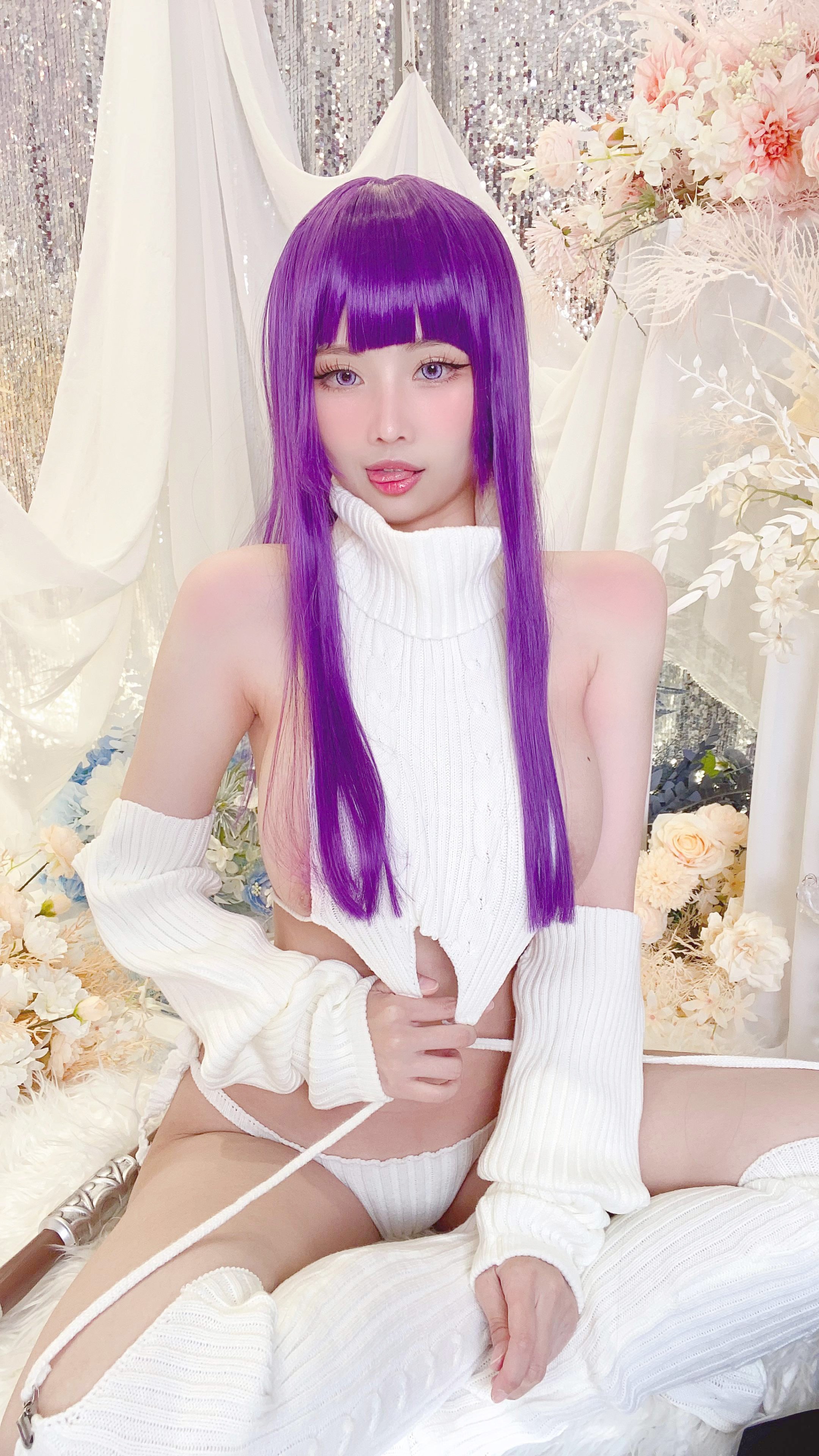 Kaya Huang - Fern áo len gợi cảm