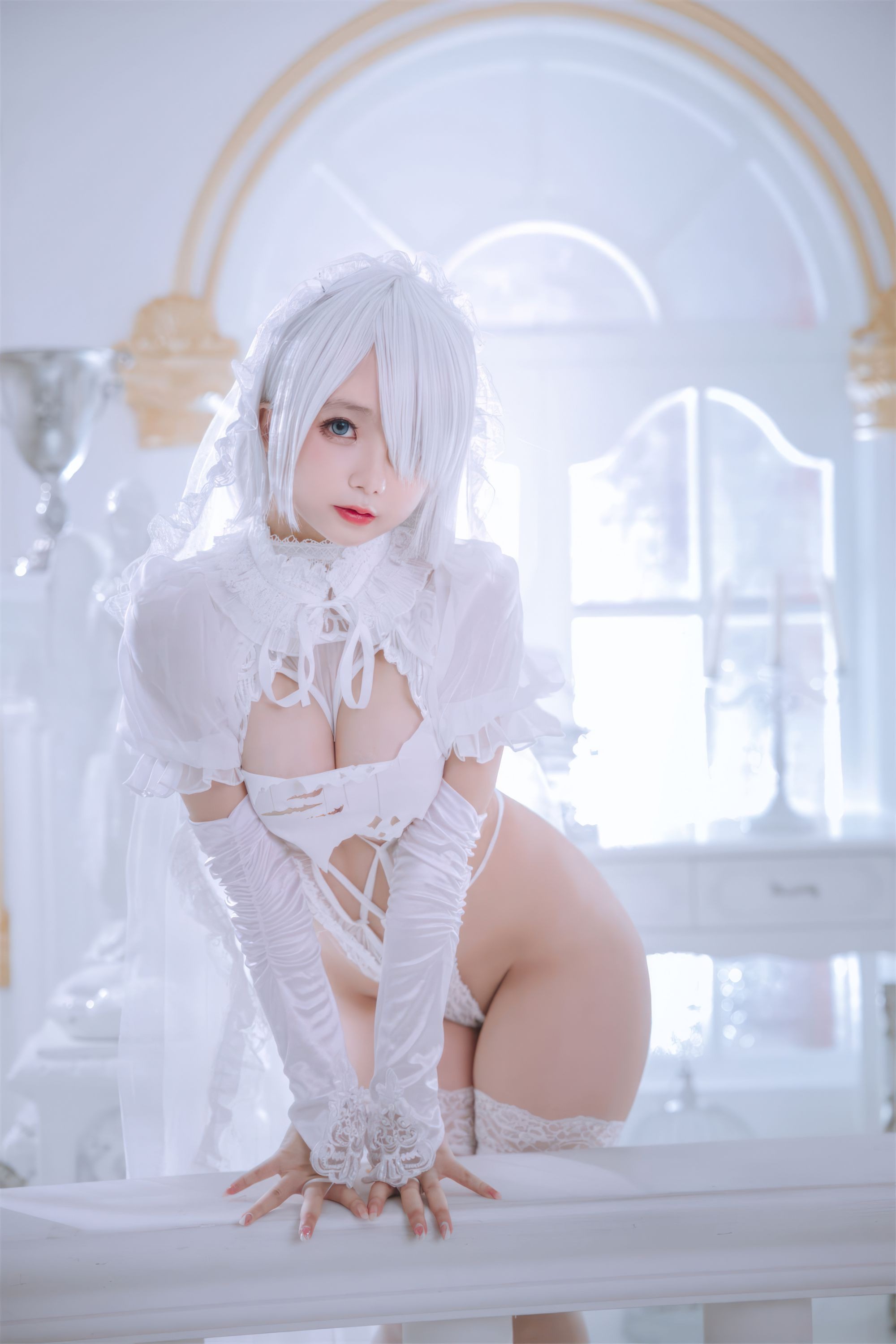 日奈嬌 白い花嫁 72P