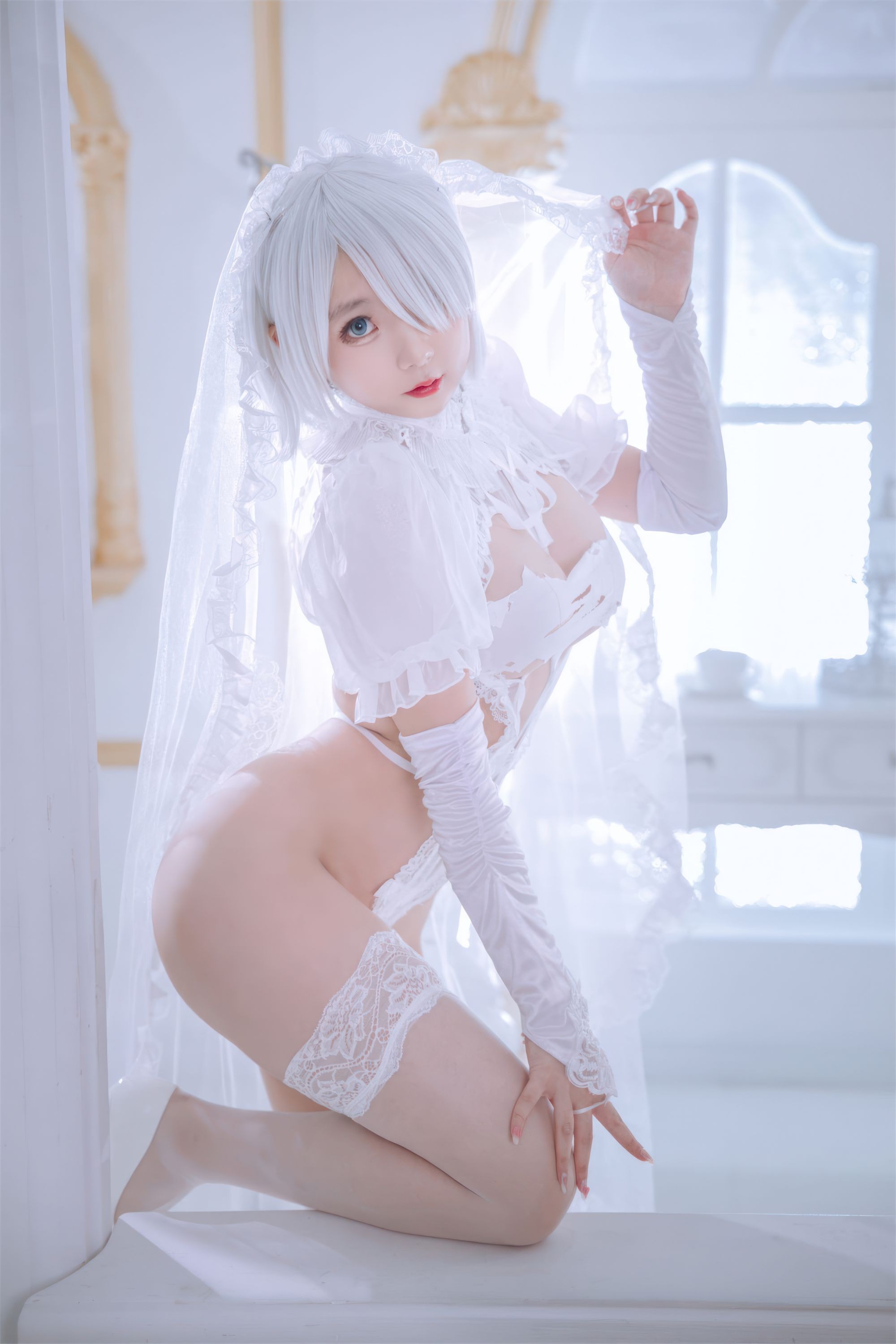 日奈嬌 白い花嫁 72P