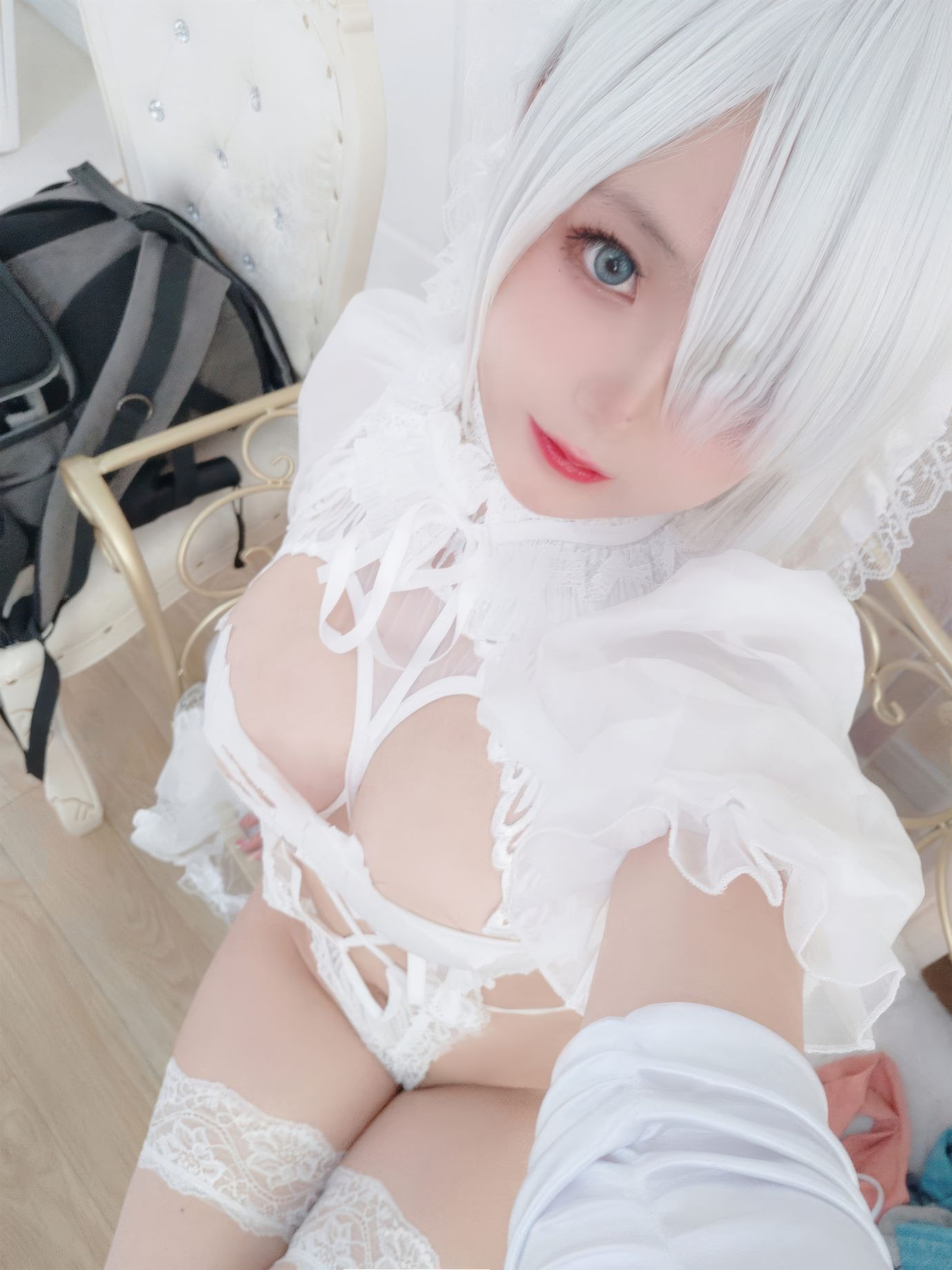 日奈嬌 白い花嫁 72P