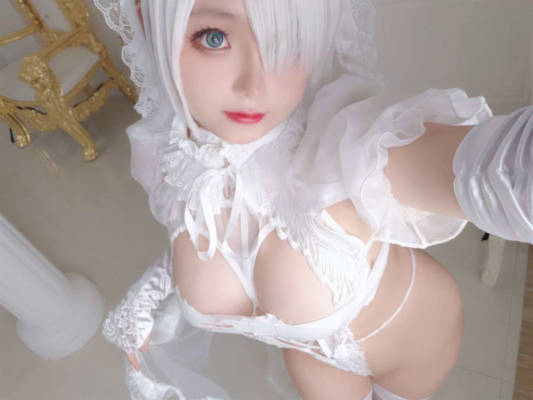 日奈嬌 白い花嫁 72P