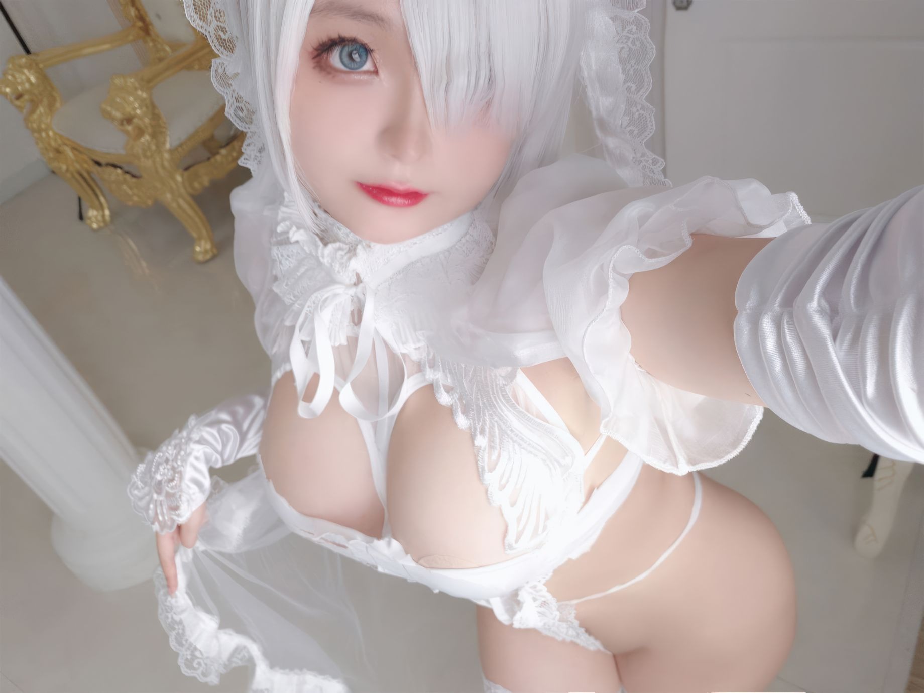 日奈嬌 白い花嫁 72P