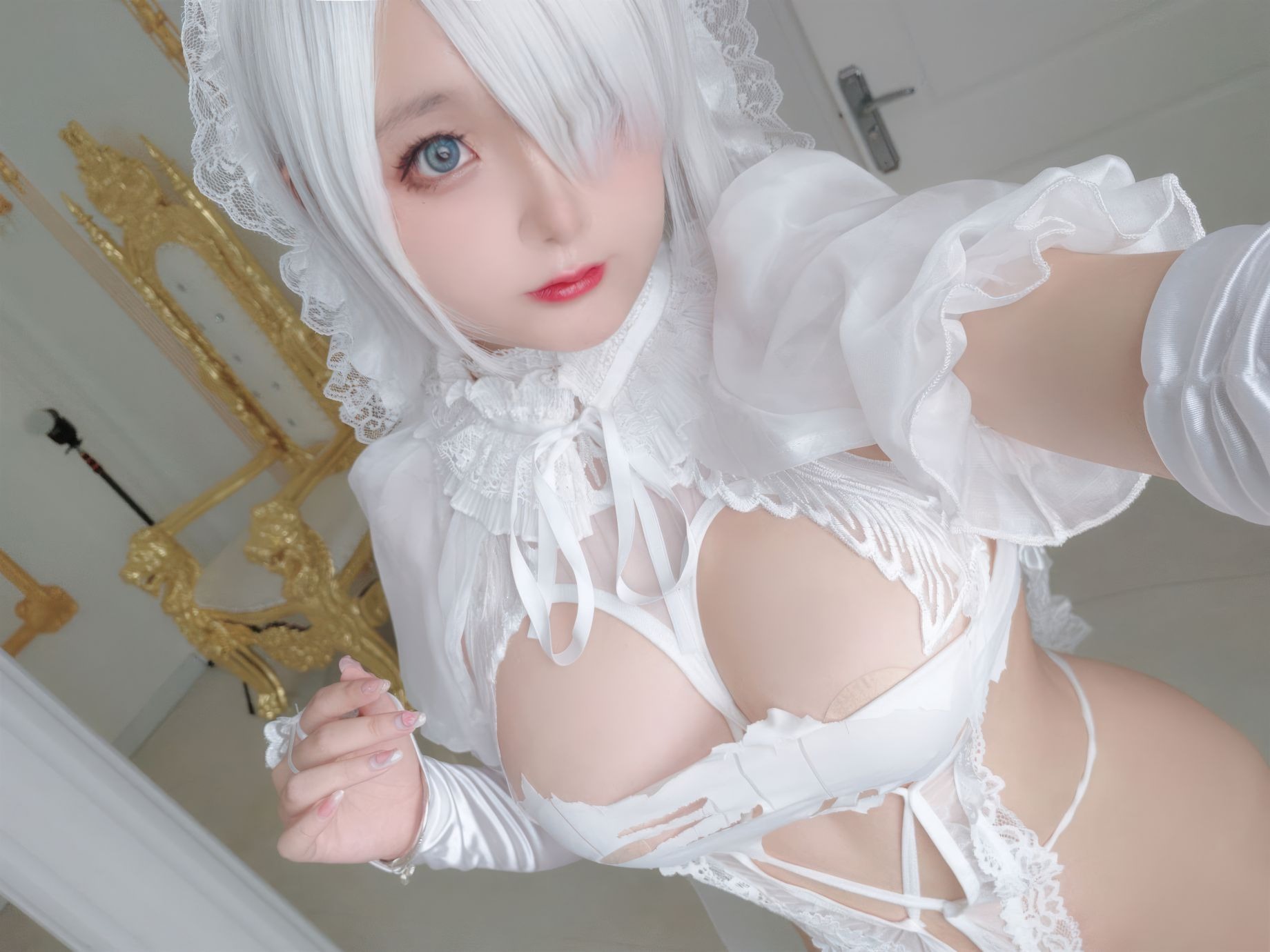 日奈嬌 白い花嫁 72P