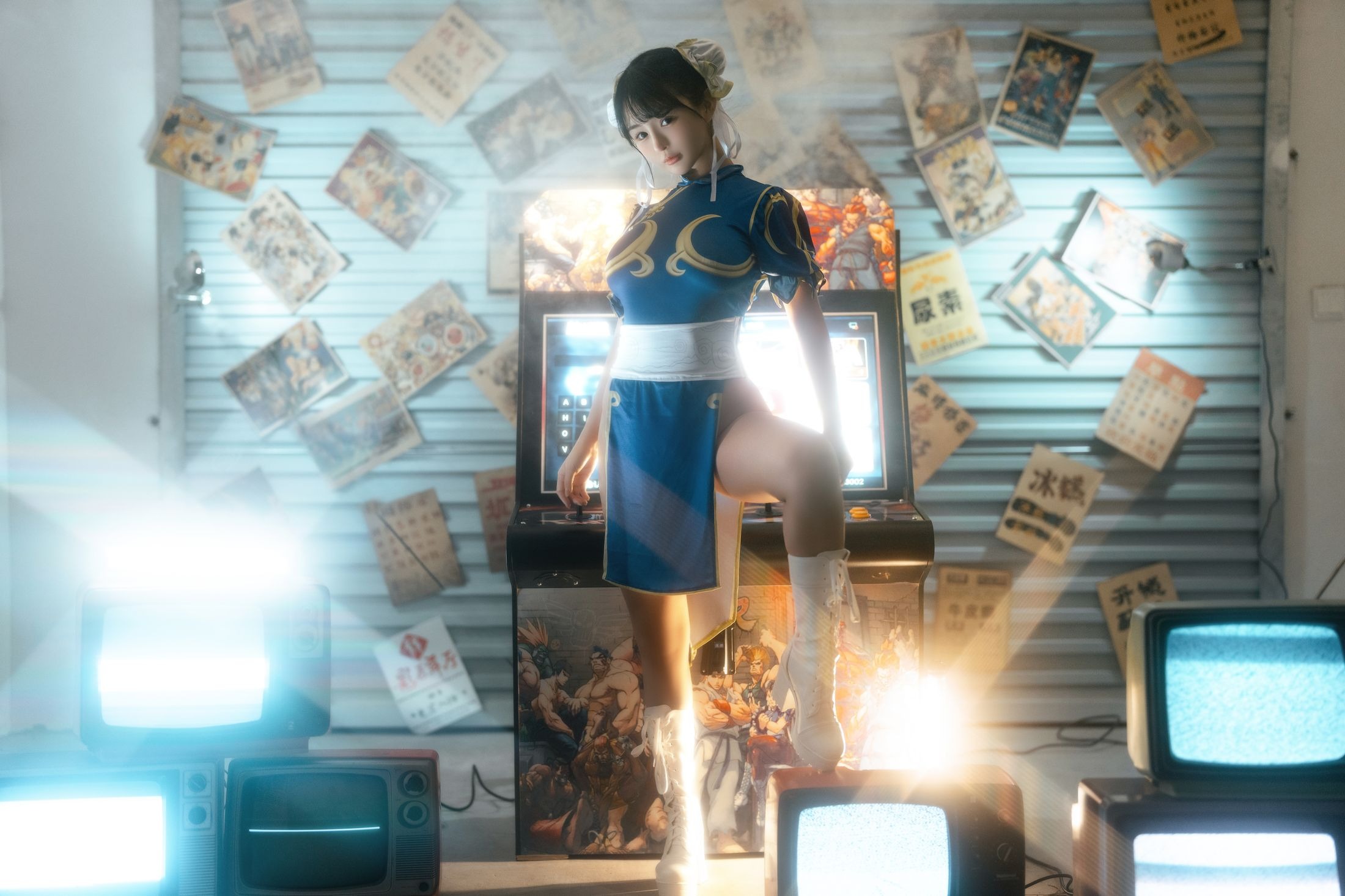 Sakurai Ningning - Chun Li trò chơi điện tử 60P