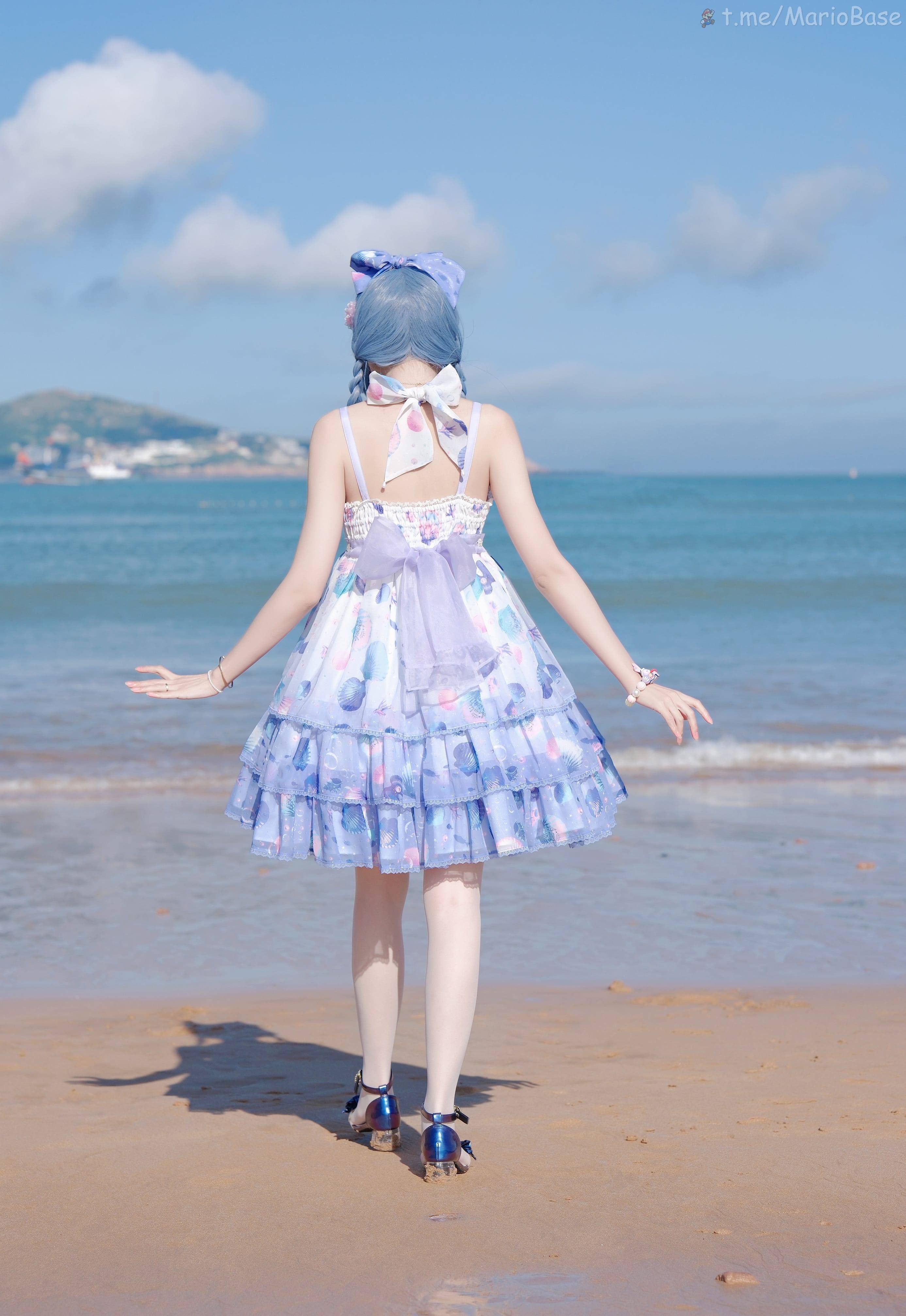 彩芸_星雲 - 漸變貝殼白紫 [15P