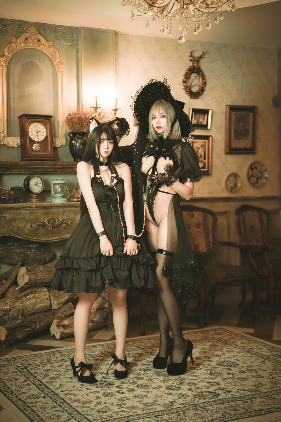 落落拉庫 魔女黑猫 [57頁／473MB